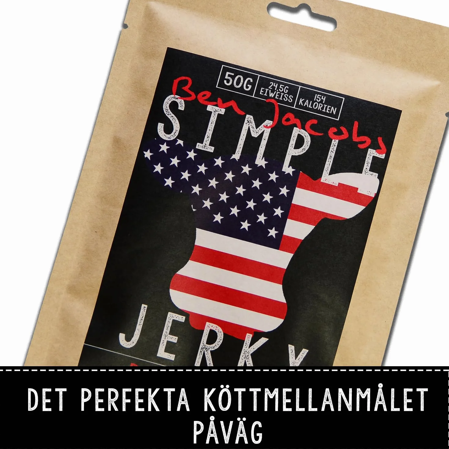 Beef Jerky pudełko na próbki, 5 x 50 g, ręcznie wykonane, austriackie pastwiska, sucha mięso premium bez dodatków chemicznych
