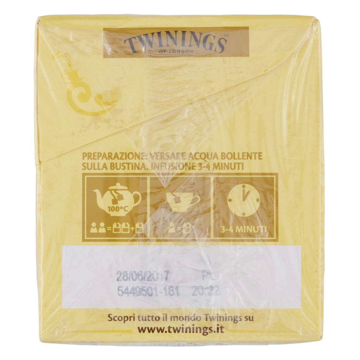 Twinings Earl Grey 50g, 25 toreb, 1 opakowanie (1 x 50 g)
