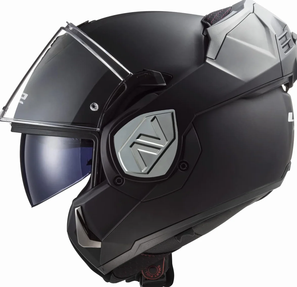 LS2 Modułowy kask motocyklowy ADVANT solid black mat L