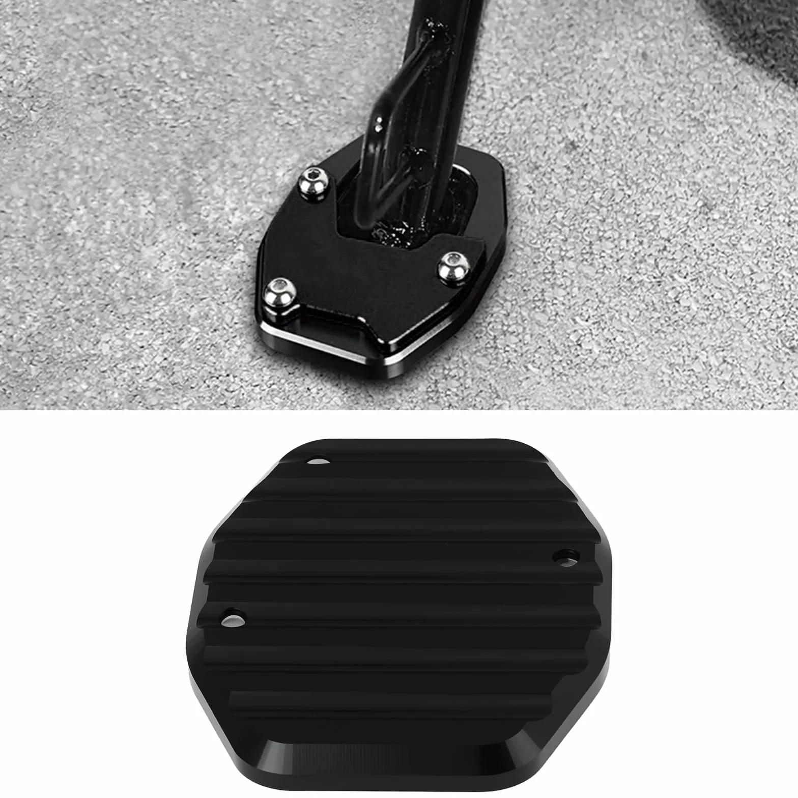 Podnóżek motocyklowy Honda X-ADV 750 NC750X/DCT Forza 750/NS7750, czarny, stop aluminium