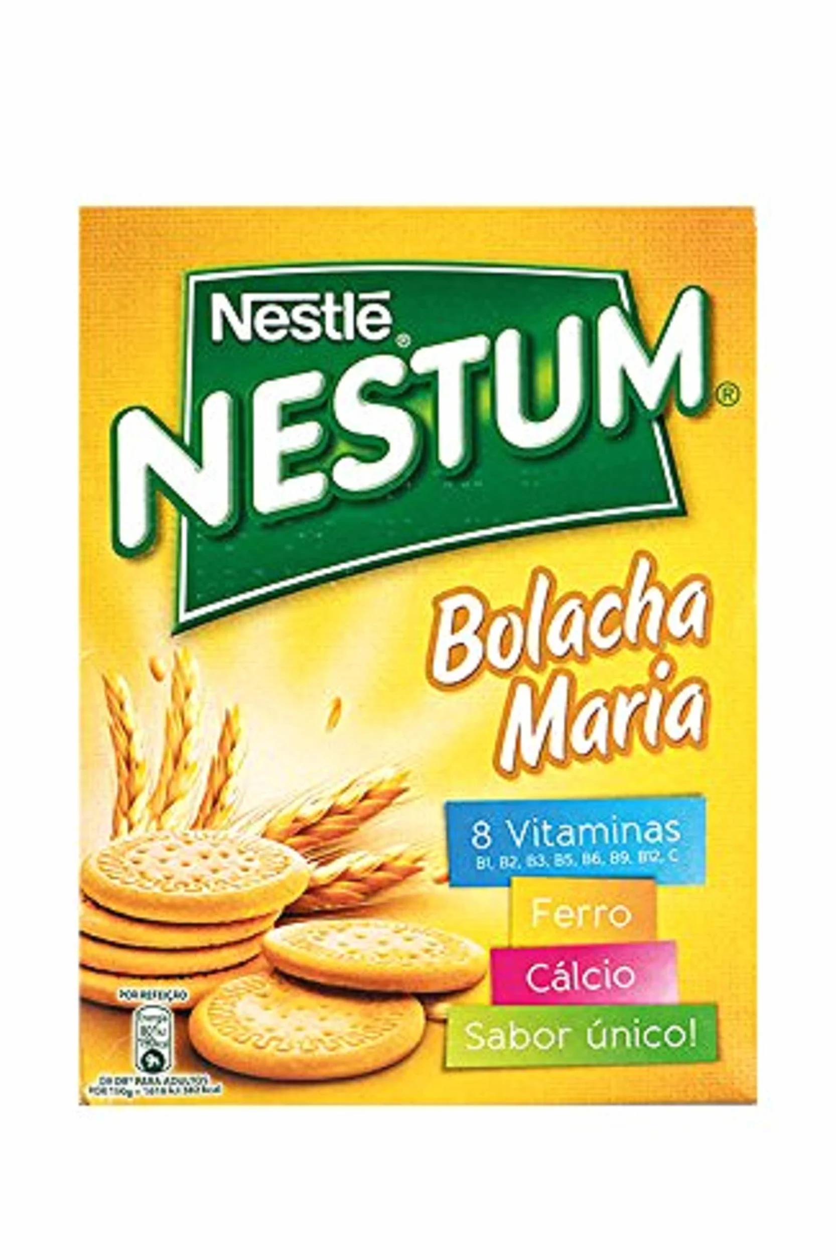 Płatki zbożowe z ciasteczkami Maria, NESTLÉ, kraj pochodzenia Portugalia, pudełko 250 g - Flocos de Cereais NESTUM Bolacha Maria 250 g
