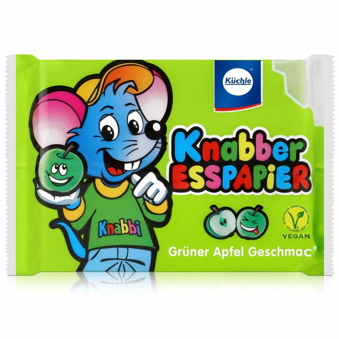 Küchle Knabber papier jadalny 4-kolorowy 100 g różne smaki