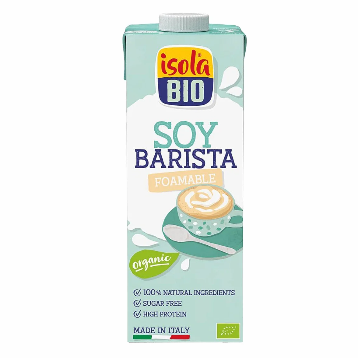 Napój sojowy Barista bezglutenowy BIO 1 l Isola Bio