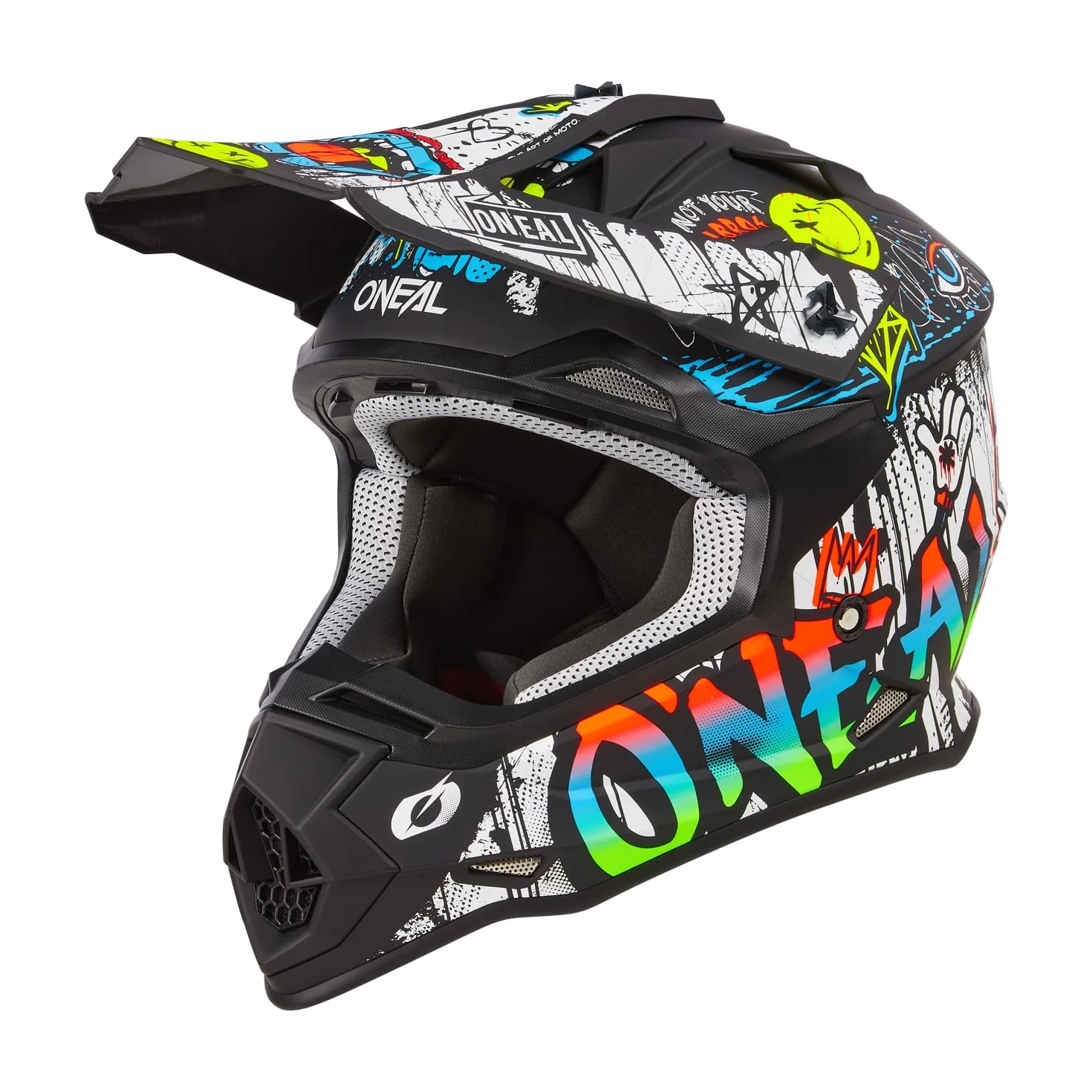 Oneal 2SRS Rancid wielobarwny kask motocrossowy