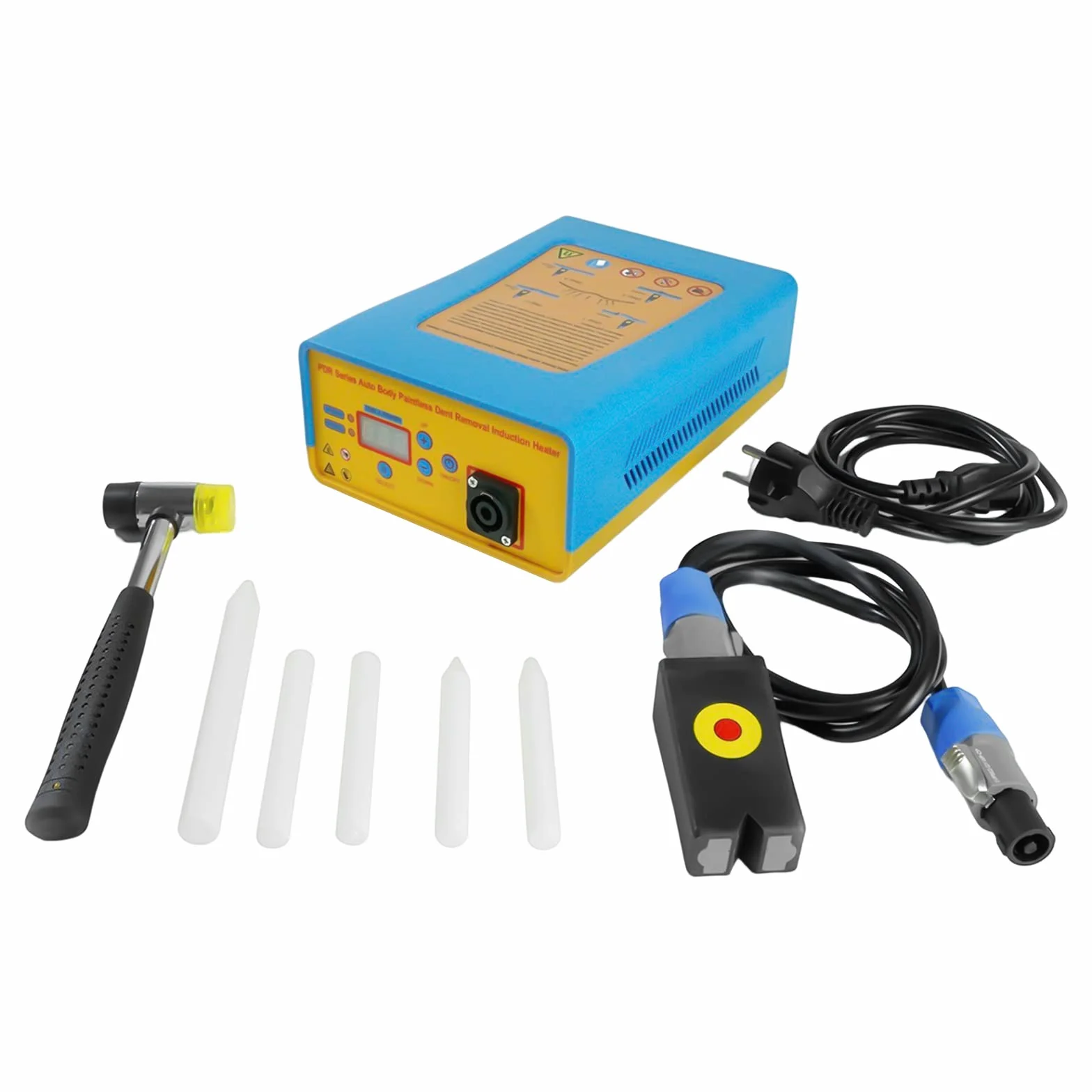 Nagrzewnica indukcyjna PDR Hot Box do naprawy samochodu, bez lakieru, narzędzie do naprawy Hotbox, indukcja, usuwanie wgnieceń metalowych, 220 V