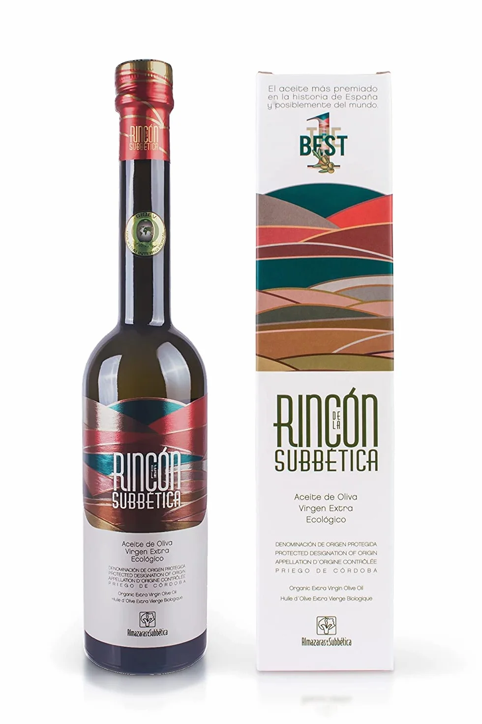 Rincon De La Subbetica bio oliwa z oliwek AOC – zwycięzca Mistrzostw Świata 2012, 2015, 2016 WBOO – 500 ml