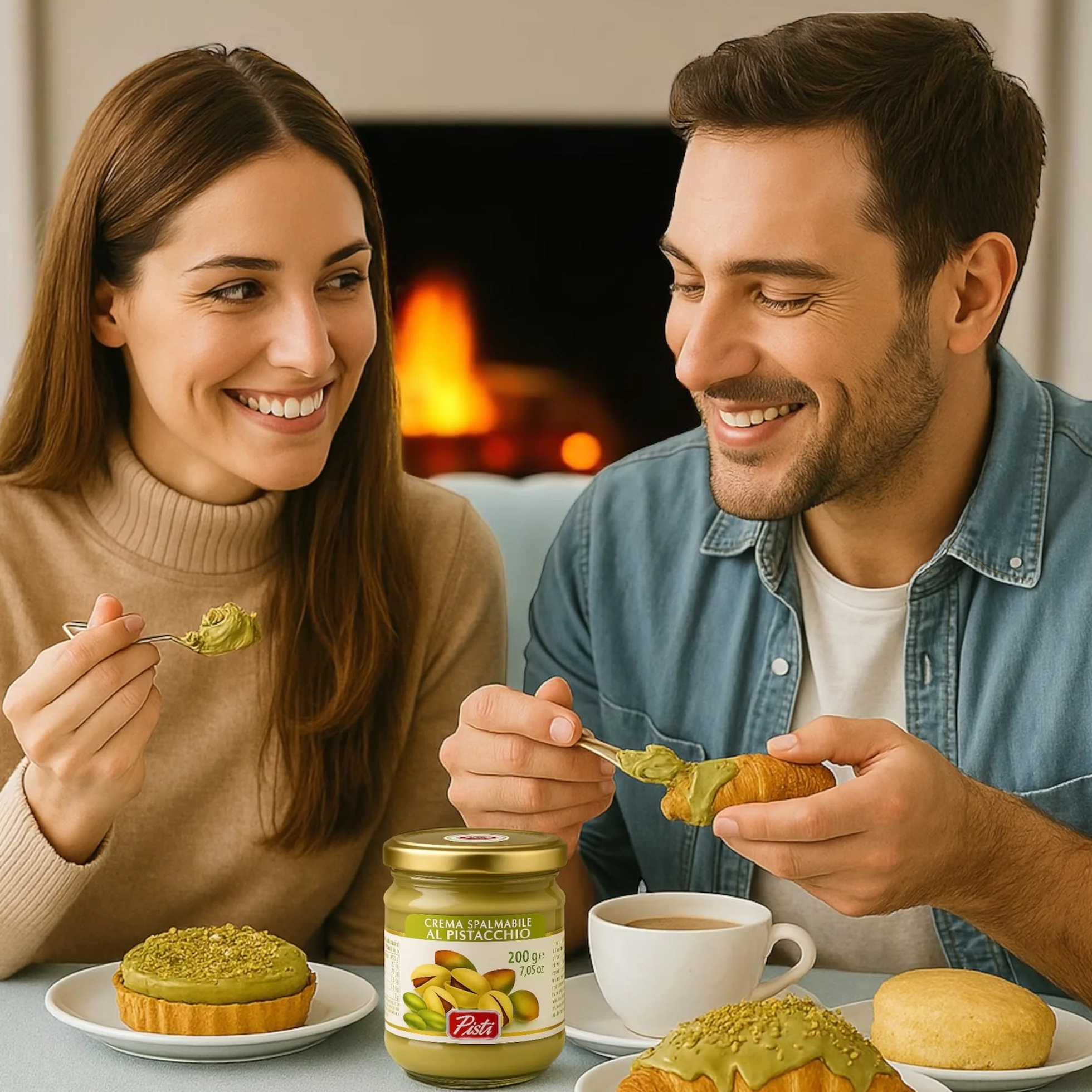 Pisti Krem pistacjowy Crema la Pistacchio Vaso Sycylia 200g 45% pistacji