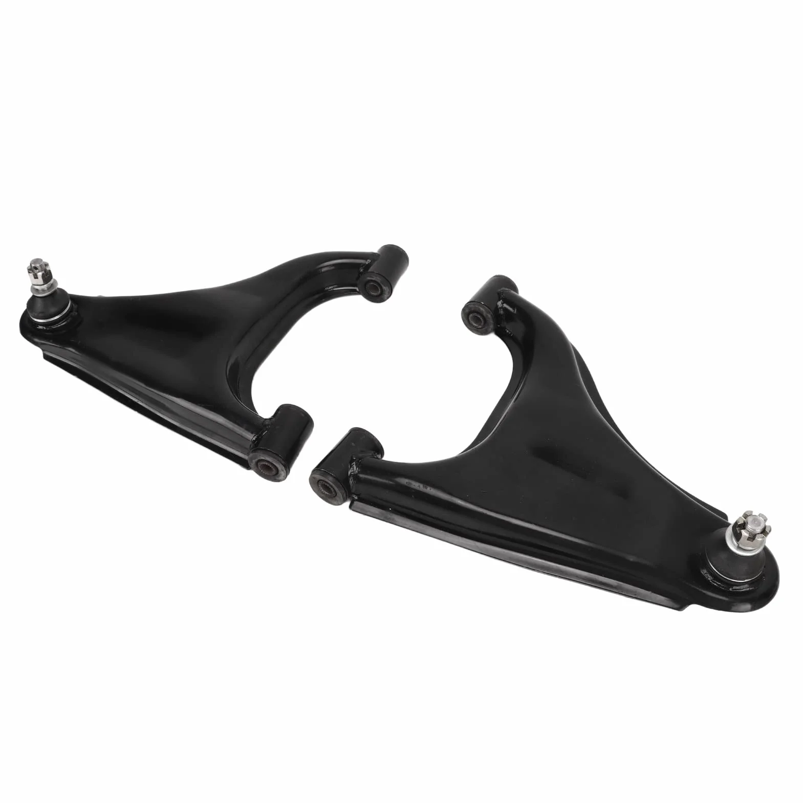 Qqmora Wahacz Przedniego Zawieszenia Czarny Trwały Stop Stali do Gokartów Quad Atv - para 310mm