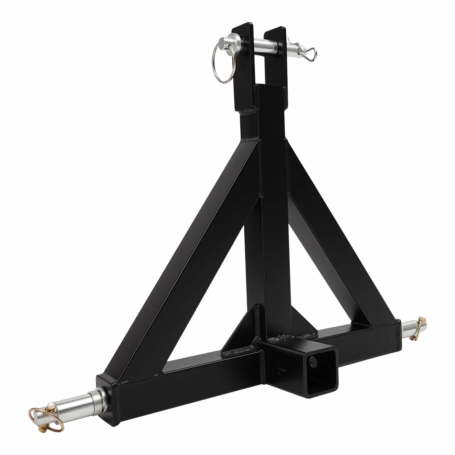 Trzypunktowy adapter haka holowniczego, 2" uchwyt euro, hak holowniczy, traktor trawnikowy z 3 kołkami sprzęgającymi, adapter do holowania, uchwyt trzypunktowy, akcesoria do przyczep i urządzeń