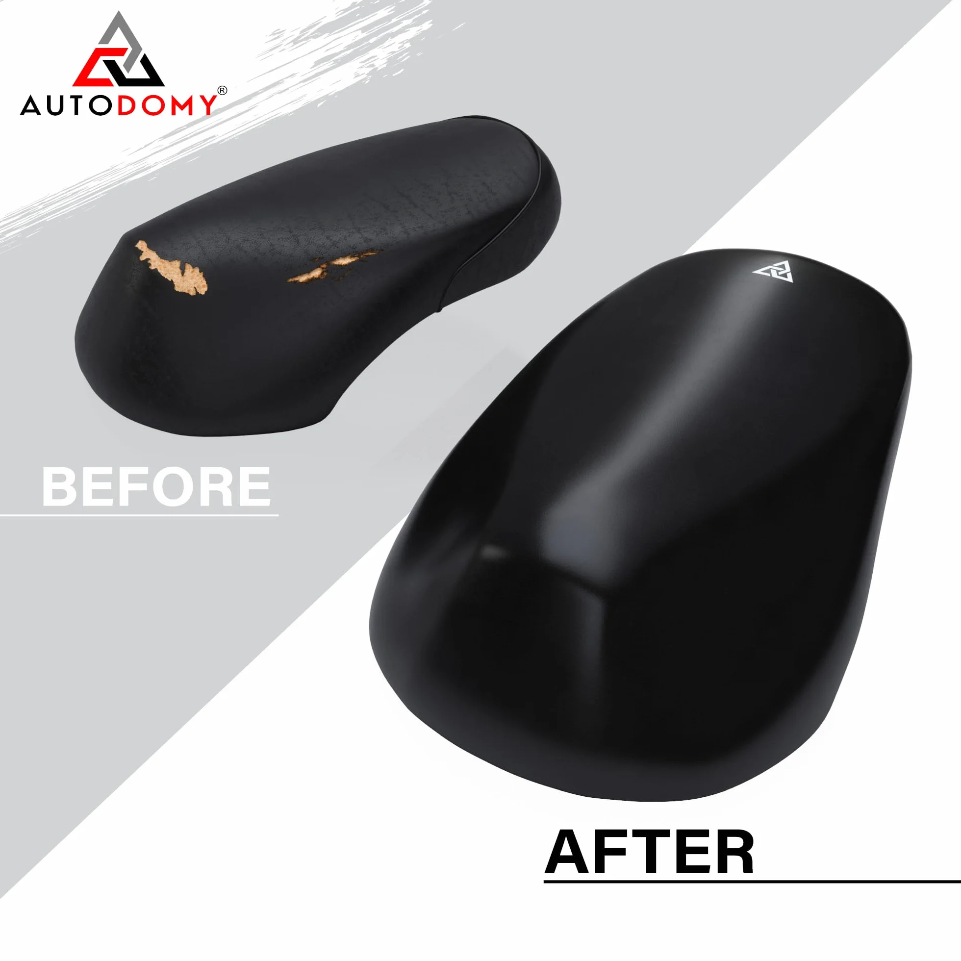 Autodomy Motocykl Seat Case Universal Waterproof Anti Scratch Dla siedzeń od 90 do 110 cm | Posiada Ochronę Przed Słońcem i Deszczem | Obowiązuje dla Wszystkich Rodzajów Motocykli (XL)