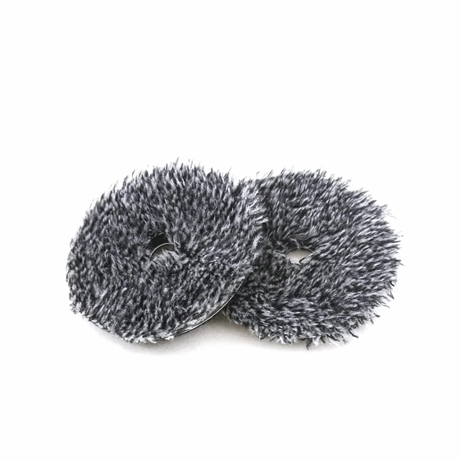 yaoqijie 2 Sztuk 5/6 cal Wełny Pad Polerki Samochodowe Woskowanie samoprzylepne Disc Medium Cięcie Wełny Buffing Gąbka Pad Auto Polisher Użyj lasting (Color : 5pcs, Material : 5 Inch Backer)
