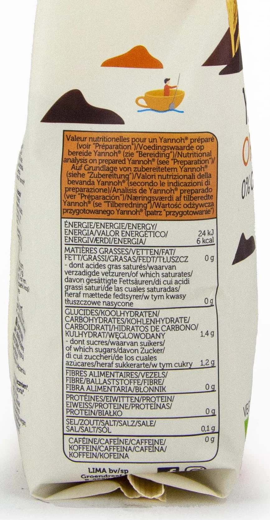 KAWA ZBOŻOWA YANNOH BIO 500 g - LIMA