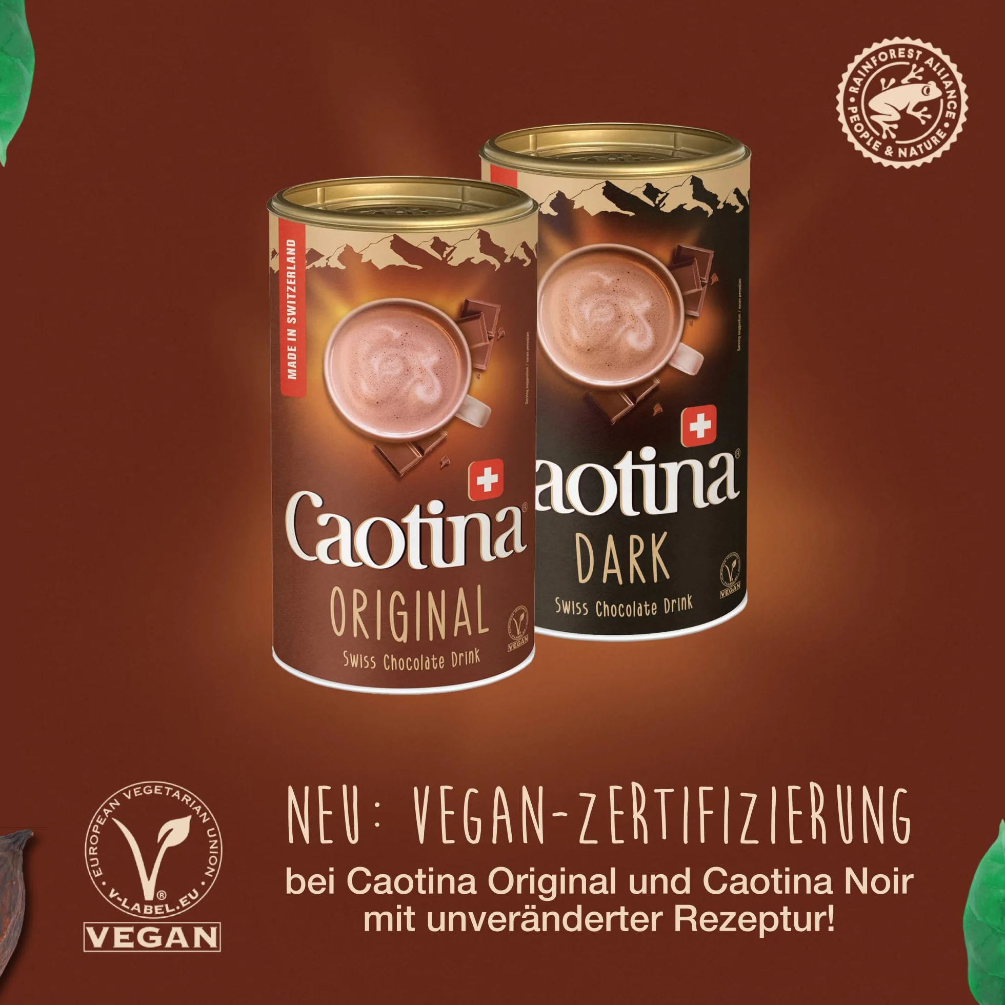 Caotina Original Chocolat Suisse czekolada do picia 500 g