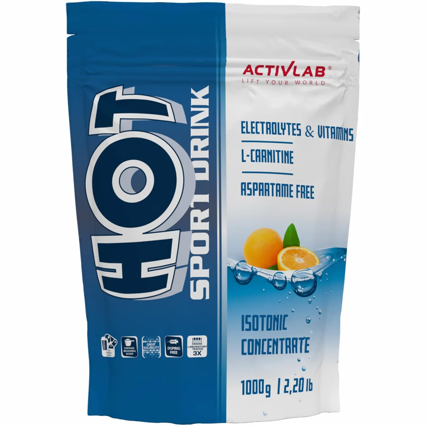 Hot Sport Drink 1000 g Pomarańczowy