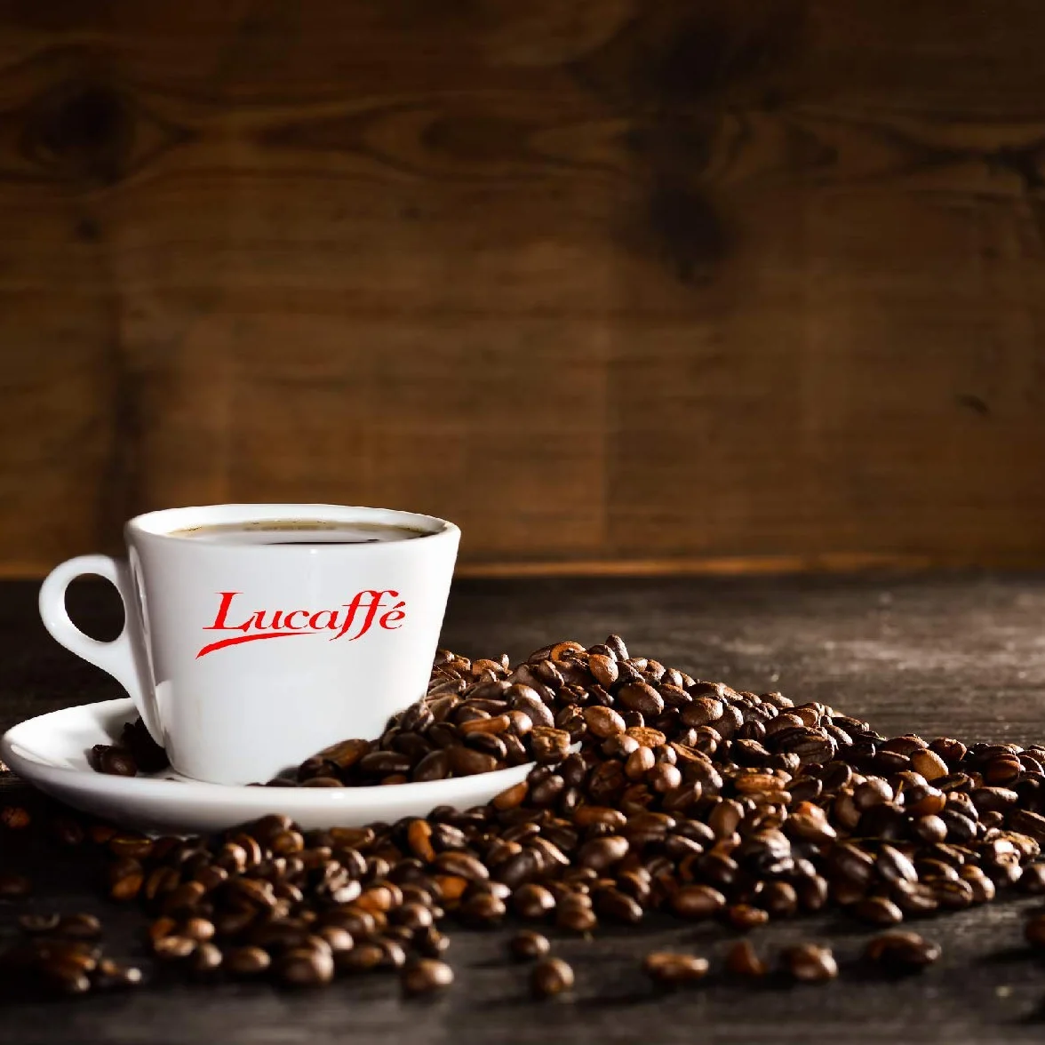 LUCAFFE Blucaffe, ziarna kawy 700 g worek kawy do zachowania aromatu, ziarna kawy Gourmet Arabica, owocowy smak, średnie palenie, średnie ciało, intensywny aromat, mało kofeiny