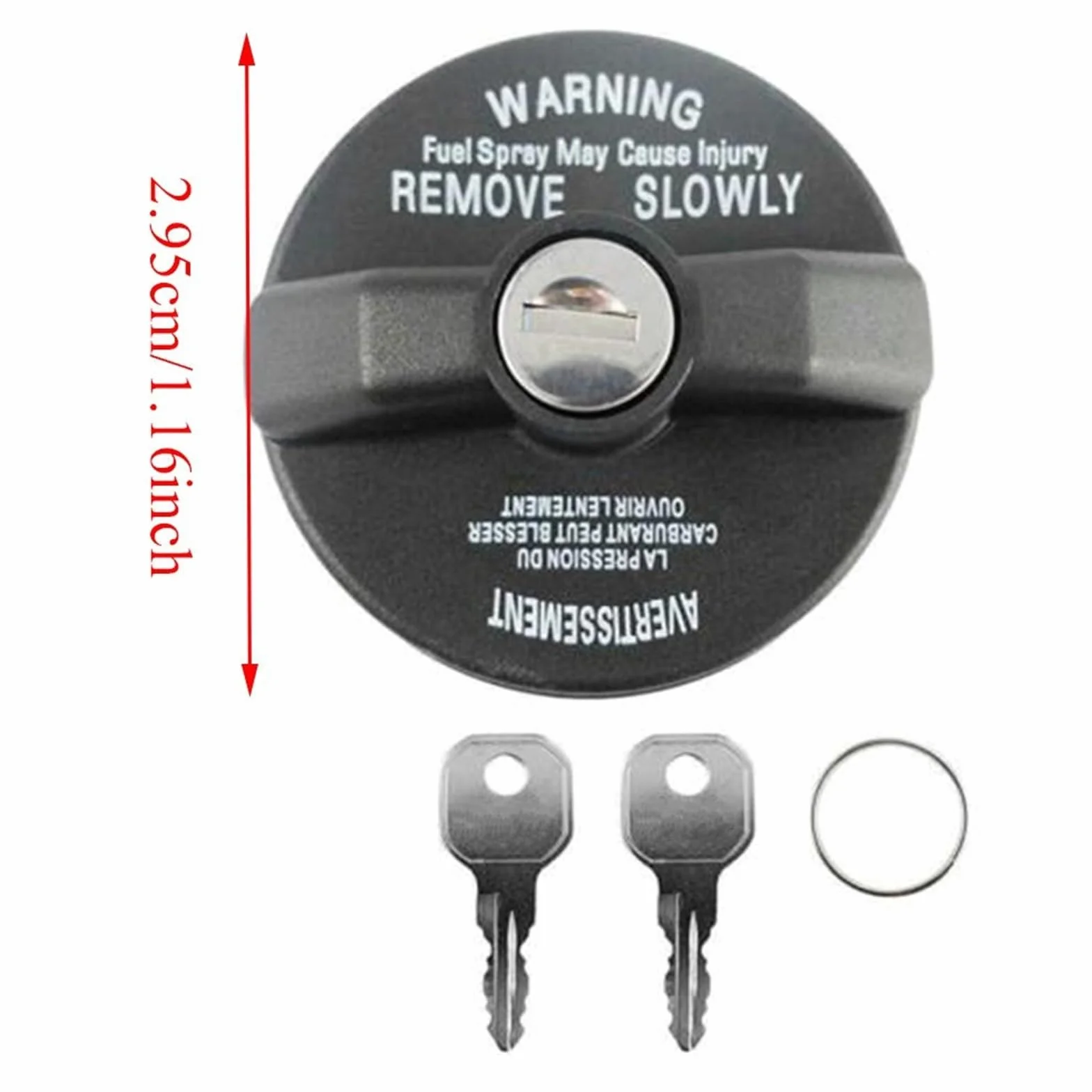 pokrywka do napełniania oleju Blokada korka wlewu paliwa 05278655AB pasuje do Chrysler Dodge Jeep Ram Challenger Grand Caravan 1500 Cherokee Wrangler