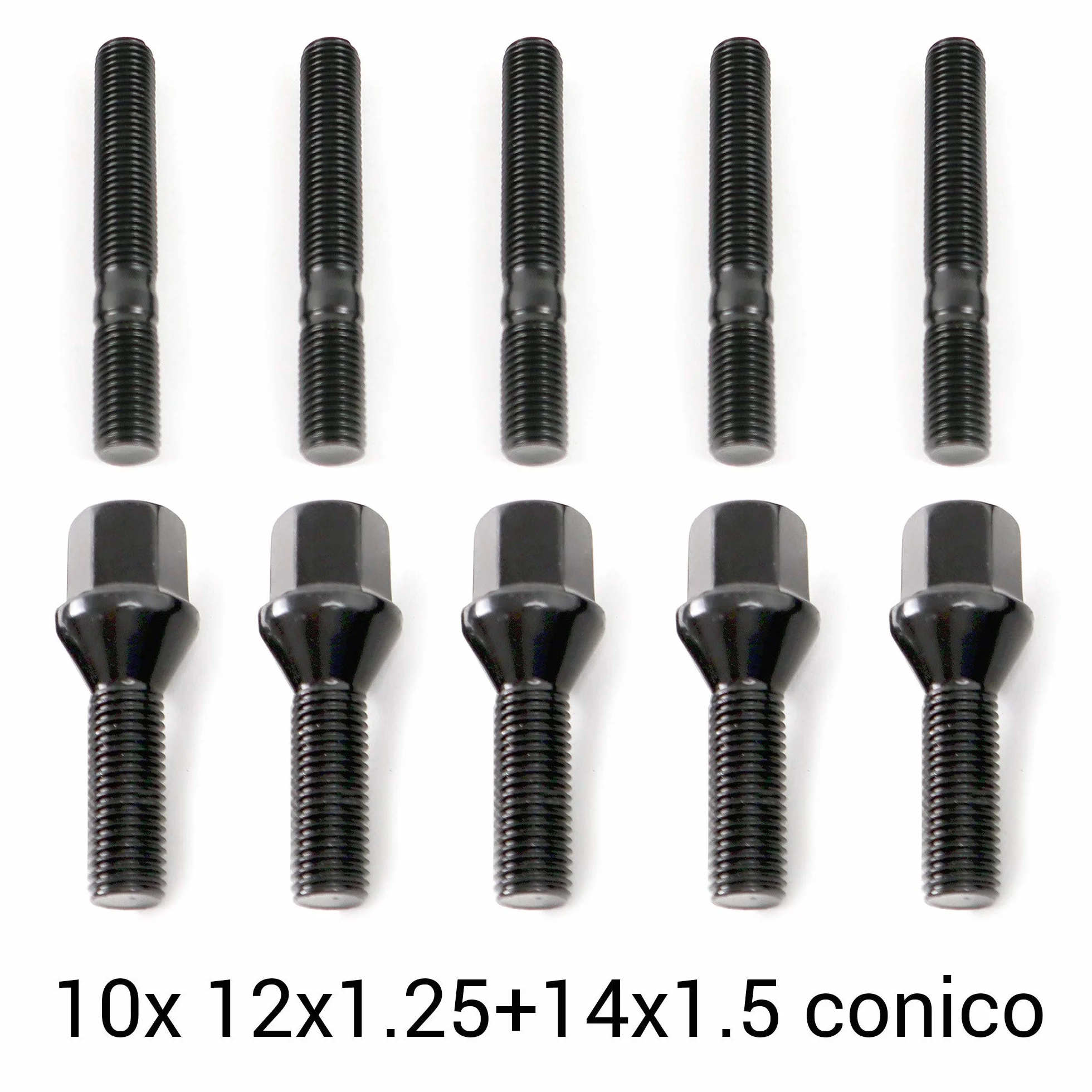 OMP Speed Zestaw Dystanse Grubość: 5mm PCD: 5X114.3 CB.H: 66.1 OD: 139 Szpilki M12X1.25+14X1.5 Stożek Stożek Kolor Czarny
