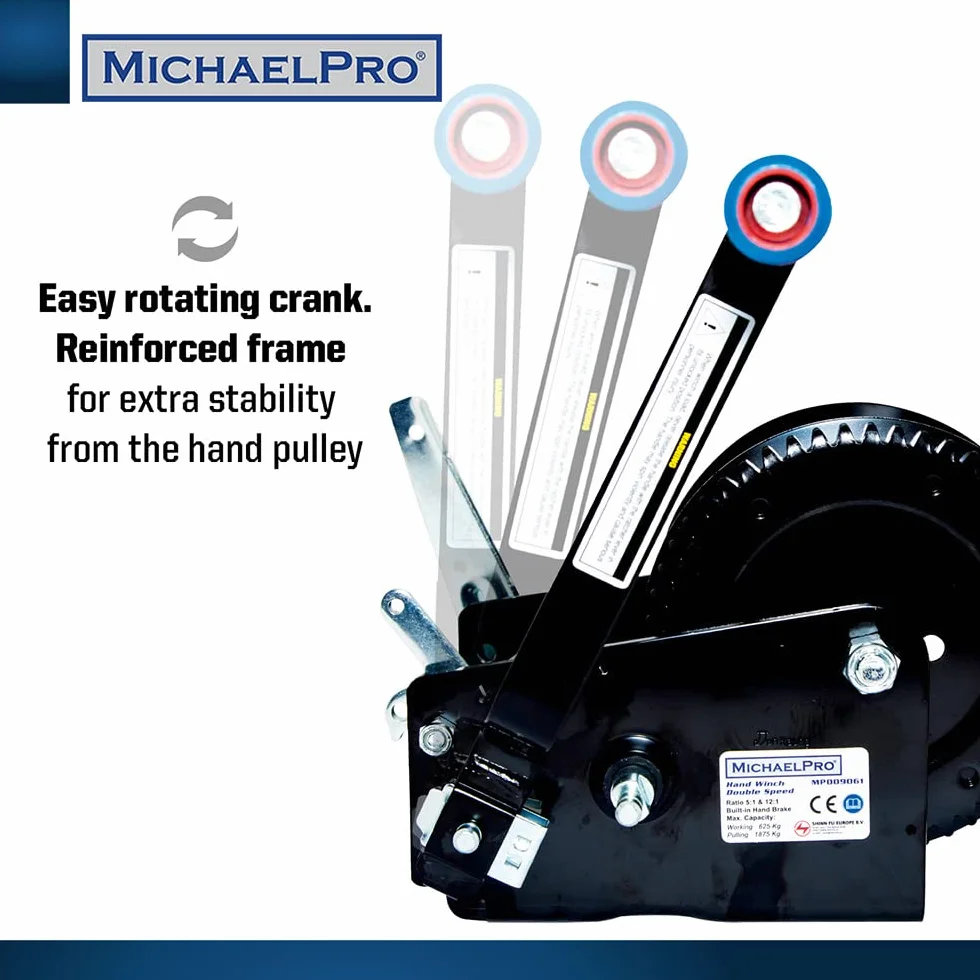 MichaelPro MP009061 wciągarka ręczna – 1875 kg