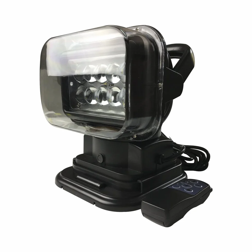 SXMA 50 W LED światło wyszukiwania bezprzewodowe zdalne sterowanie 360 stopni LED światło robocze lampa reflektora magnetyczna podstawa do samochodu/4 x 4 / offroad/SUV kemping ogród (1 szt.)