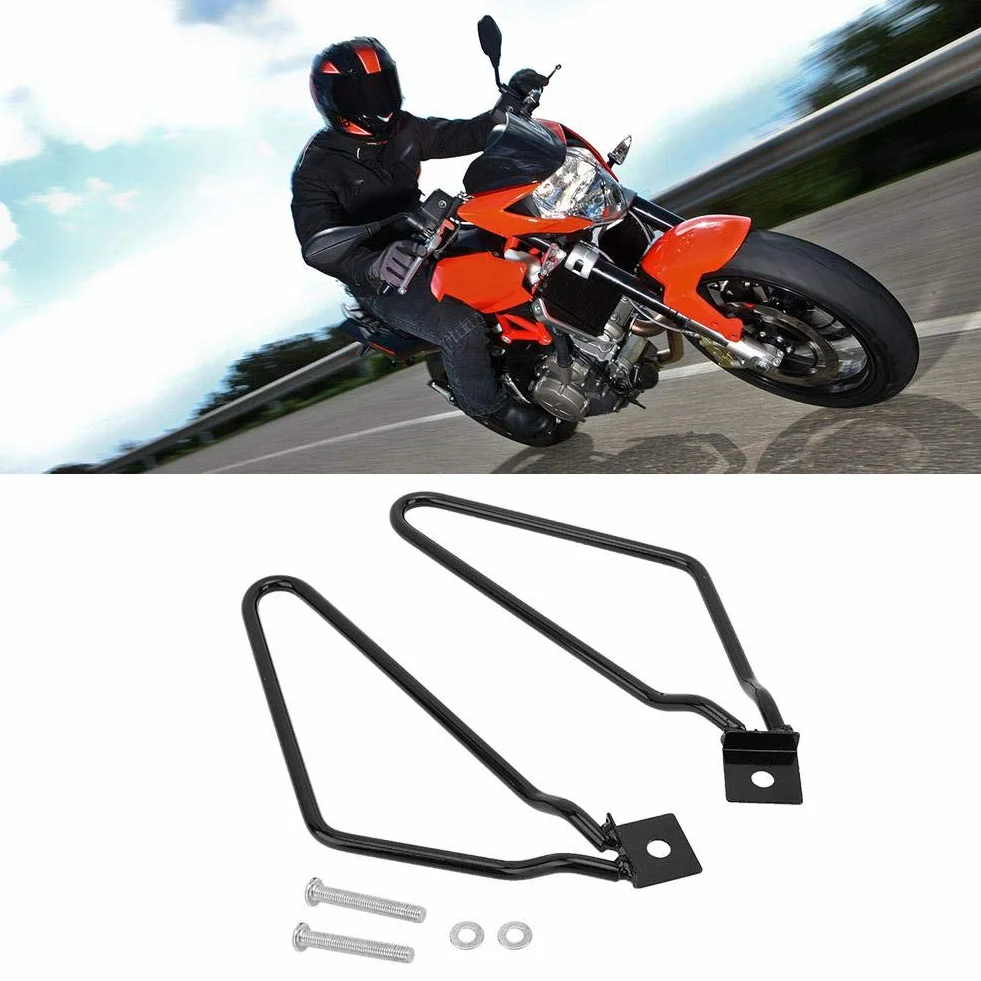 Qiilu uchwyt boczny torby na siodełko motocykla, General Refit Saddlebag boczne wsparcie bagażu zestaw zamienników 883