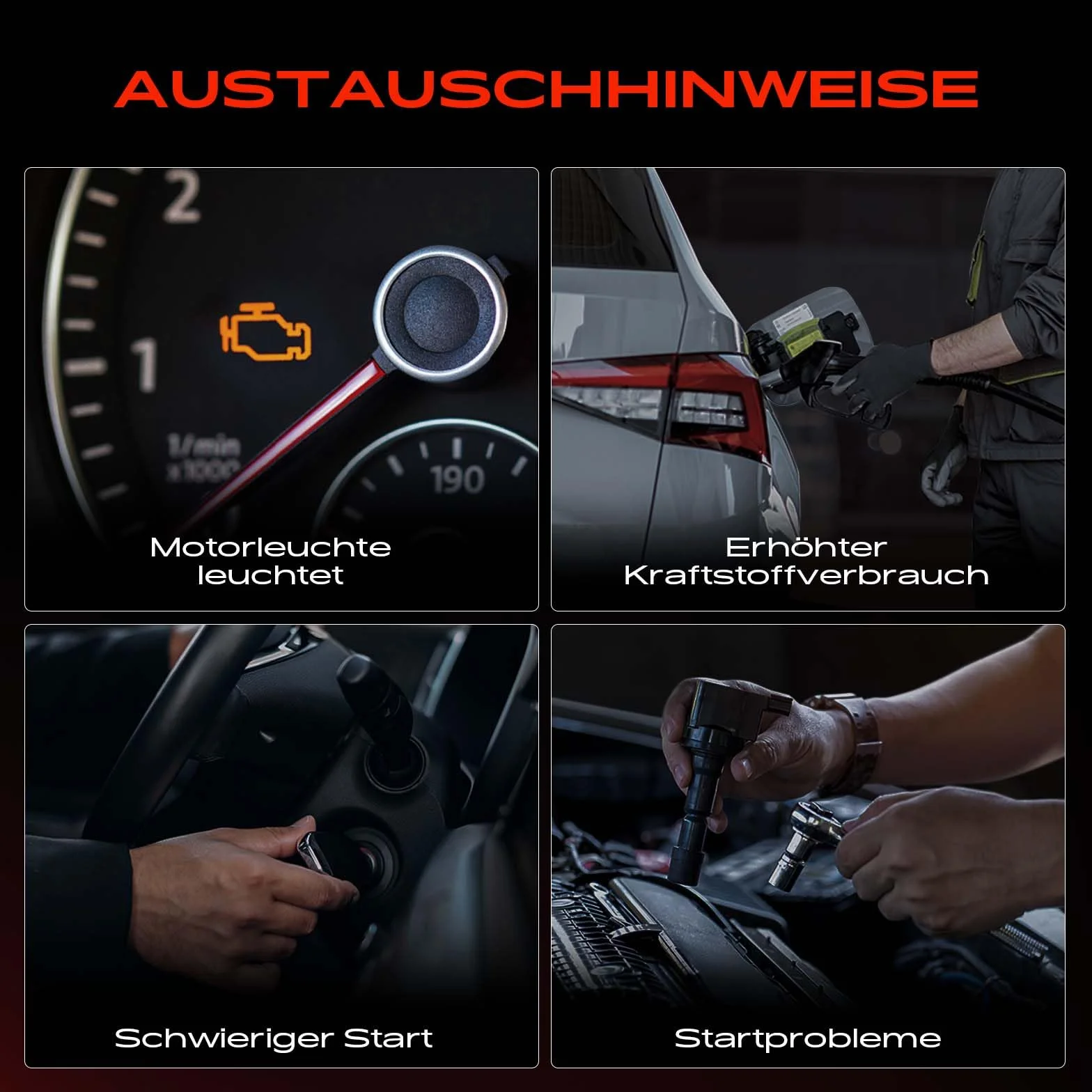 Moduł zapłonowy cewka zapłonowa dla Aveo Cruze Orlando Trax Volt Adam Ampera Astra J Cascada Corsa D Corsa E Insignia A Meriva B Mokka/Mokka X Zafira Tourer C 1.2L 1.4L benzyna 2009-2021 55579072