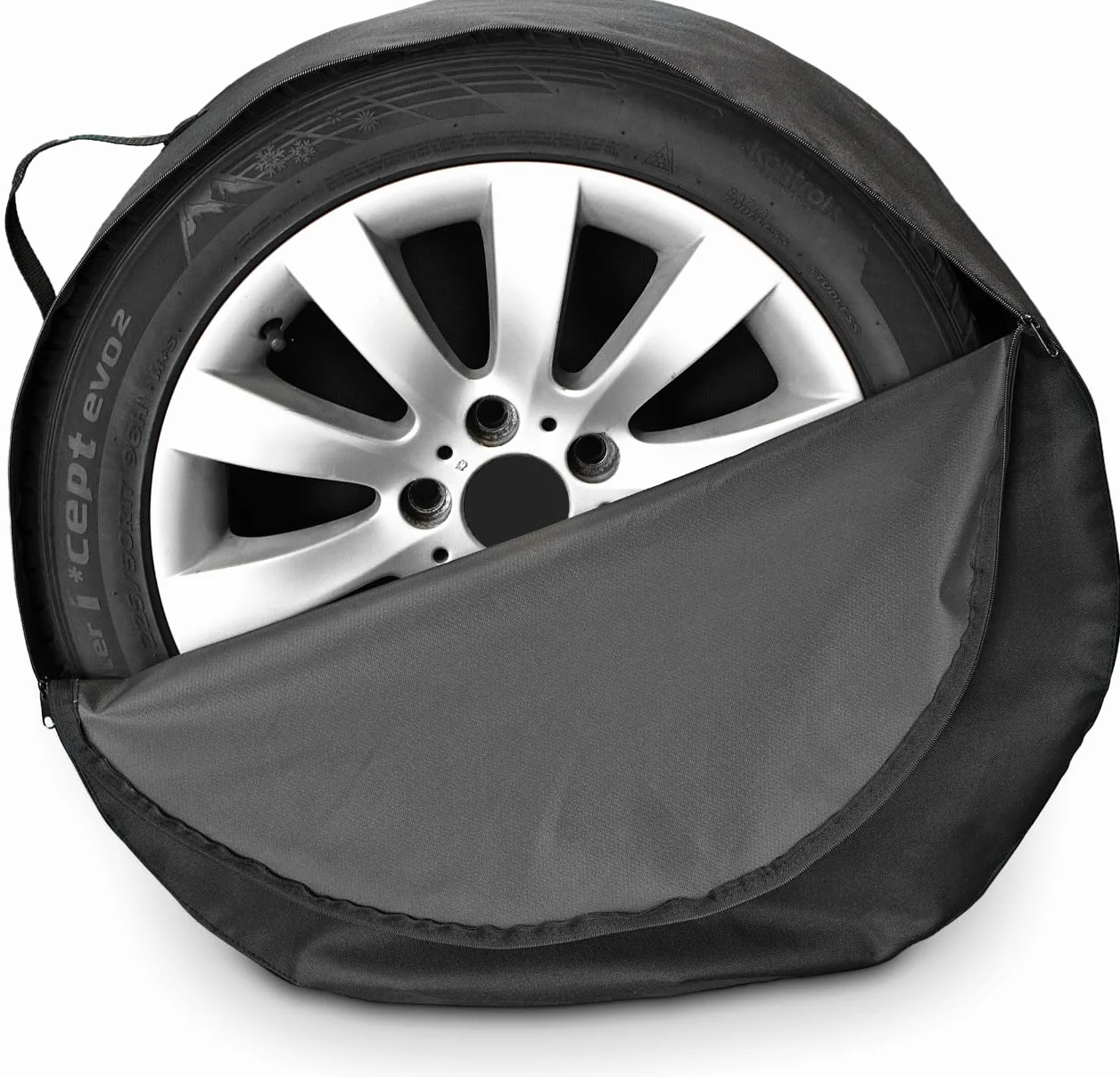 POKROWIEC NA KOŁO ZAPASOWE DOJAZDOWE ROZMIAR XXL 14"-18" WODOODPORNY NA DOJAZDÓWKĘ MOCNY KODURA (XXL)