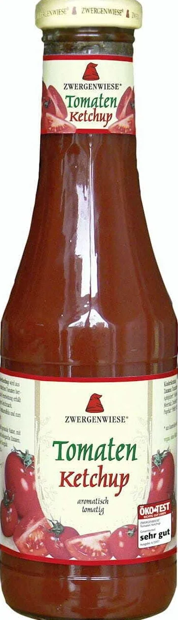 ZWERGENWIESE Ketchup Pikantny Bezglutenowy Bio 500 ml