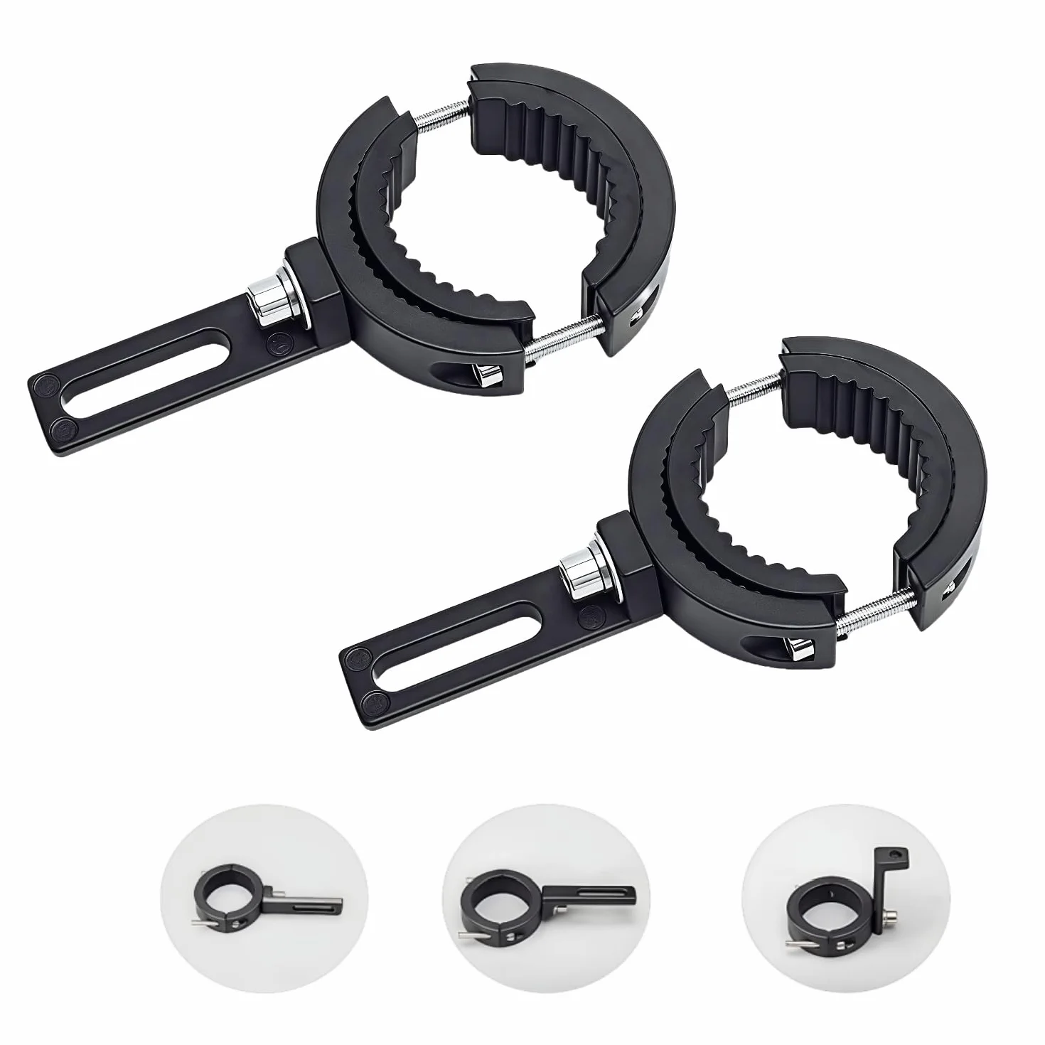 Uchwyt na reflektory motocyklowe 38 mm-60 mm 2 sztuki