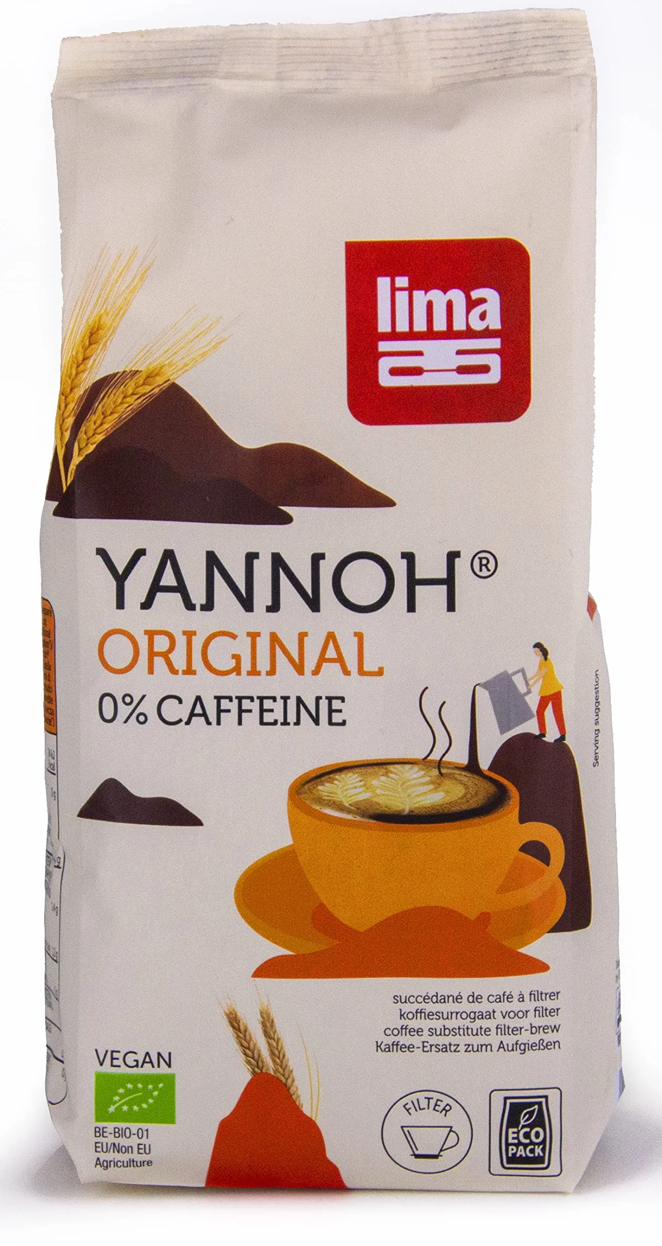 KAWA ZBOŻOWA YANNOH BIO 500 g - LIMA