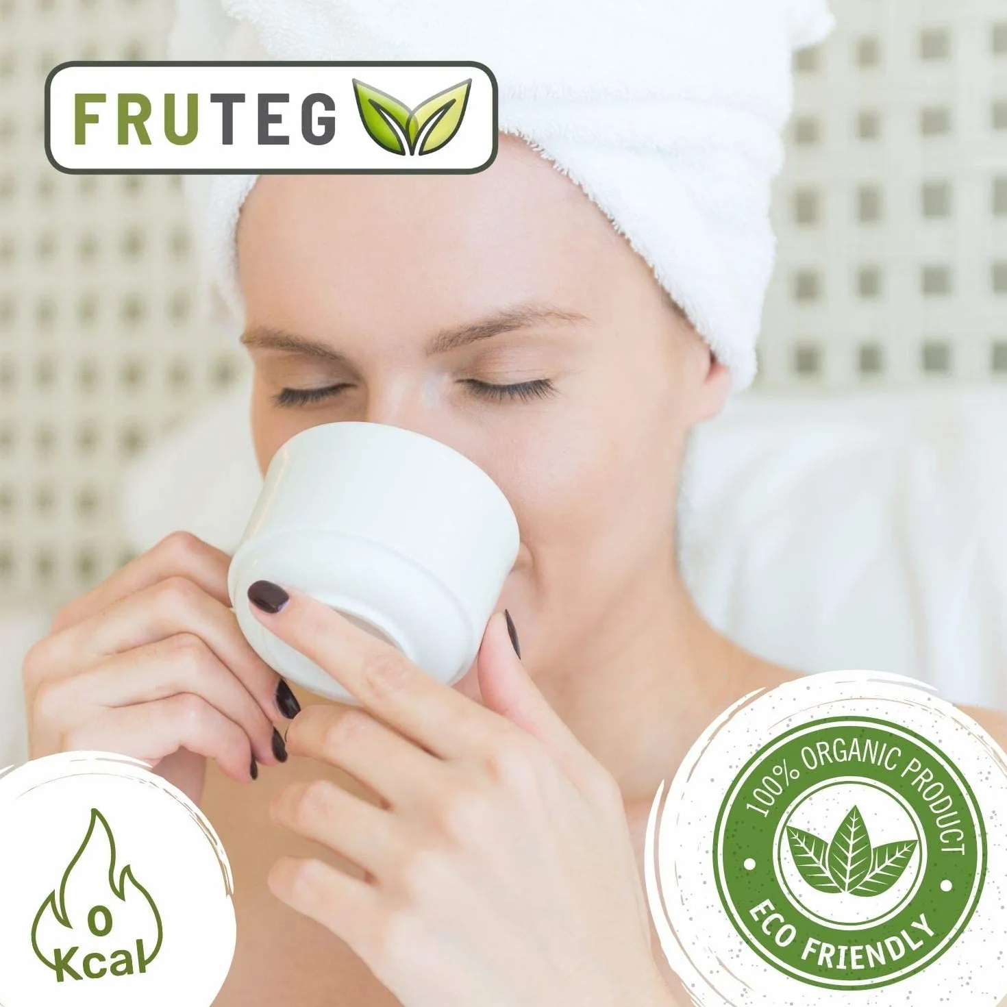 FRUTEG Loser Fruit Tea BeerenKenigin 1000 g | Herbata owocowa luźna | Smaczny skład herbaty mieszanki z malinami truskawek jeżyny | Herbata luźna 1 kg