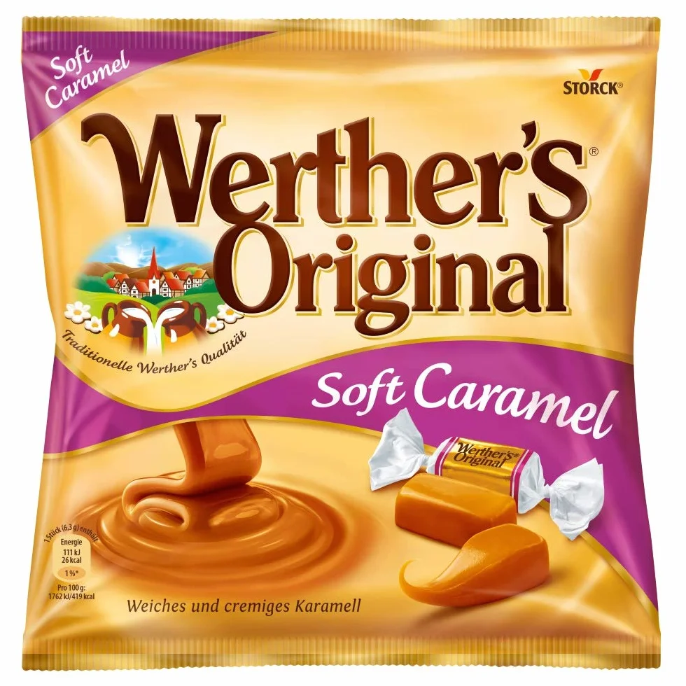 Werther's Original Soft Caramel (1 x 180 g) / kremowy karmelowy toffi