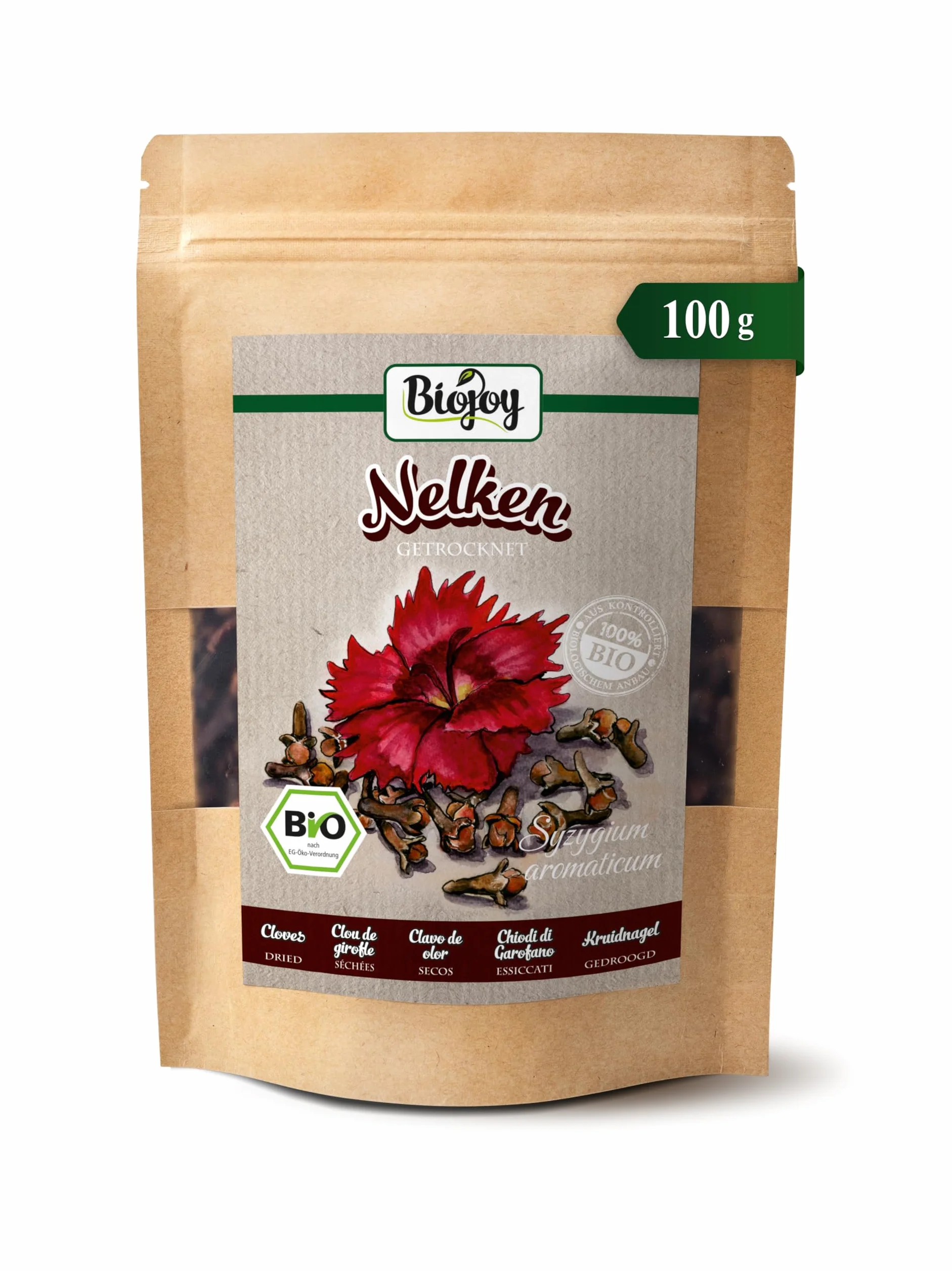 Biojoy BIO-Goździki całe delikatnie suszone 100 g