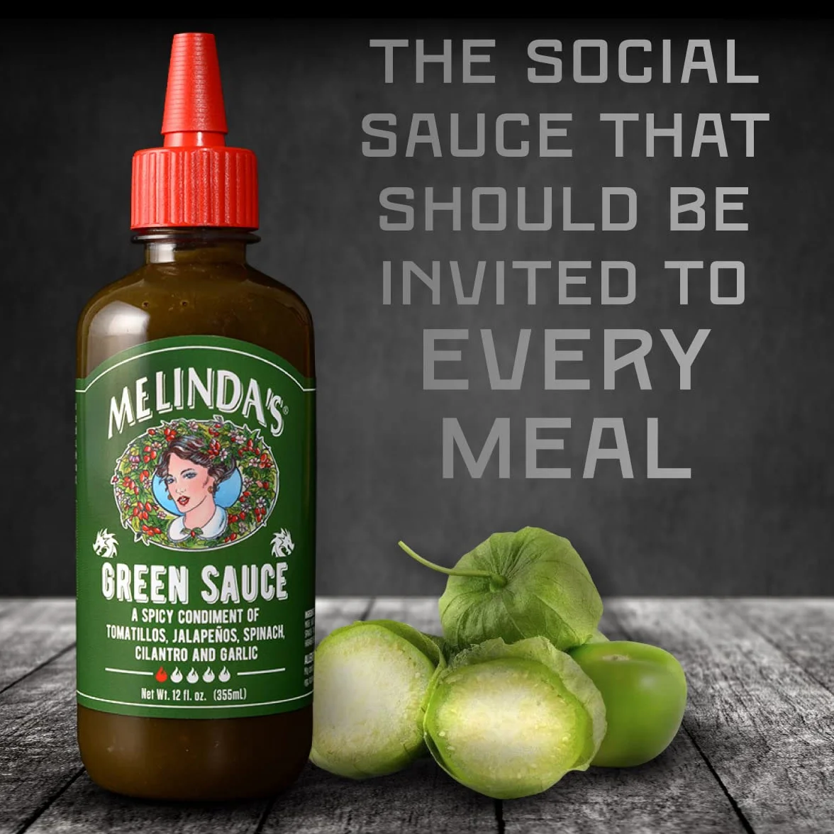 Melinda's Zielony sos pikantny pomidor jalapeno 355ml
