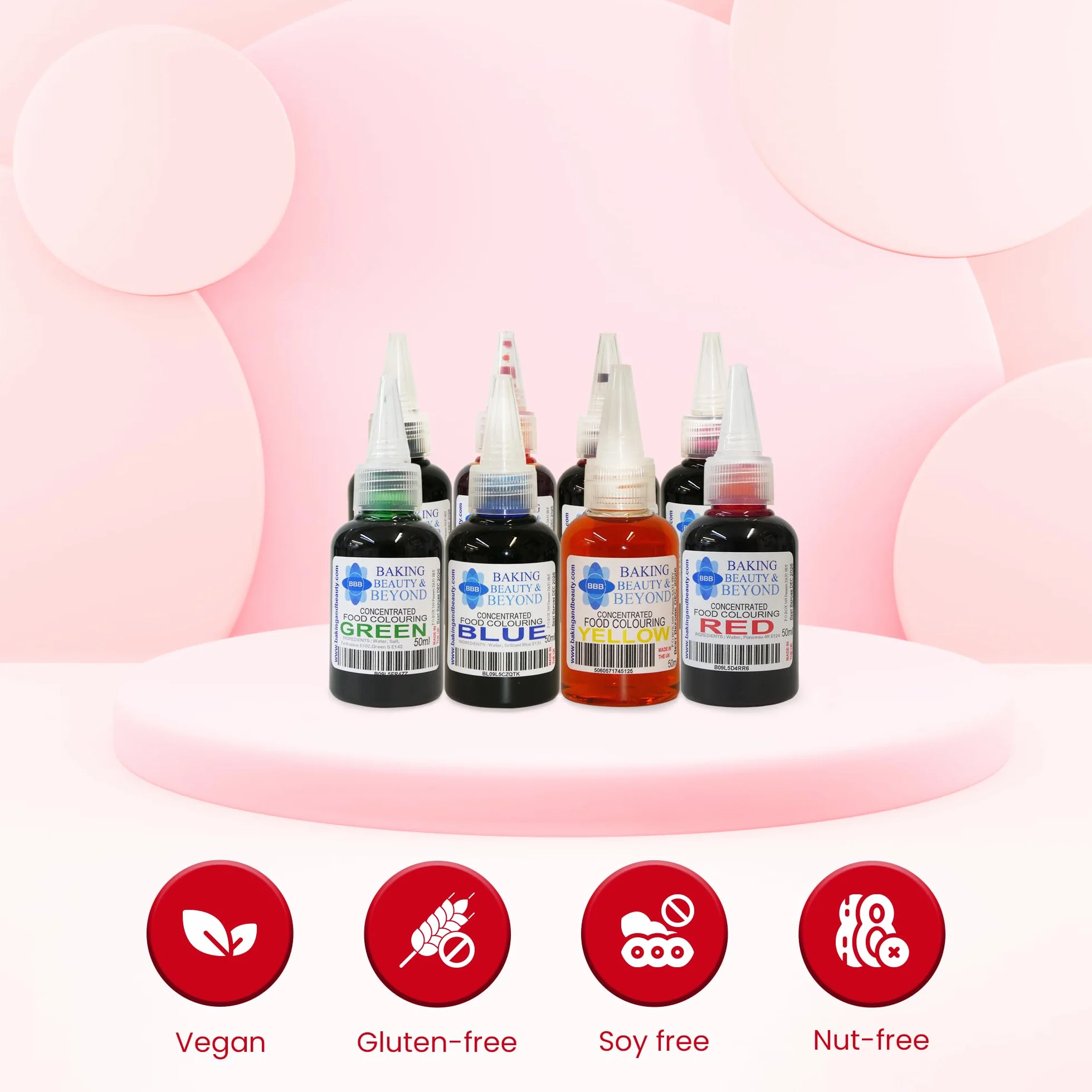 Czerwony barwnik spożywczy 50 ml