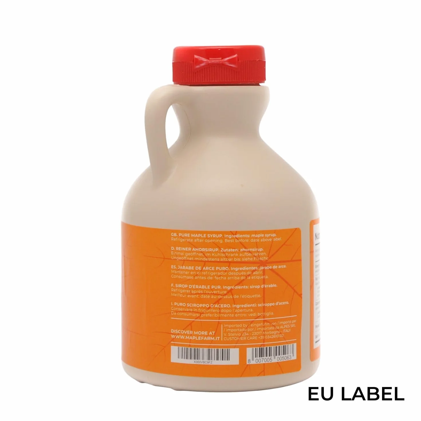 MapleFarm Czysty syrop klonowy Klasa A Dark Robust taste Dzbanek 500 mL