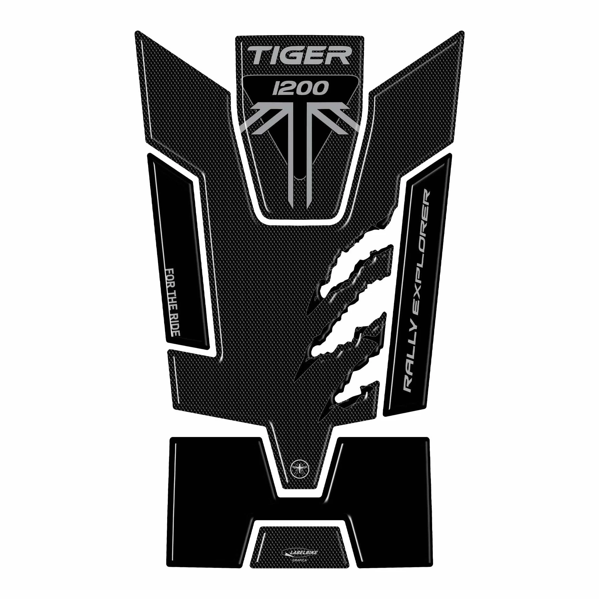 Naklejki 3D Ochrona Zbiornika Motocykla Triumph Tiger 1200 Rally Explorer 2022-2023