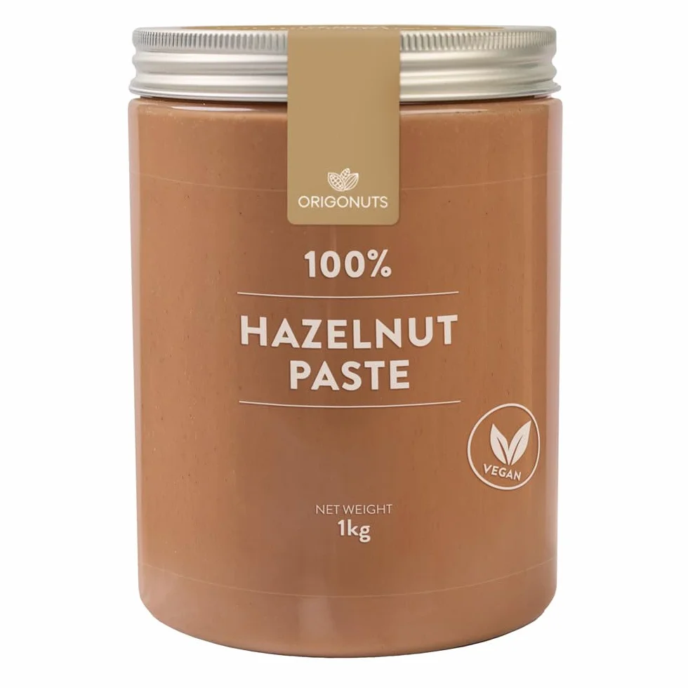Pasta z Orzechów Laskowych 100% Orzechów Laskowych bez soli cukru 1kg