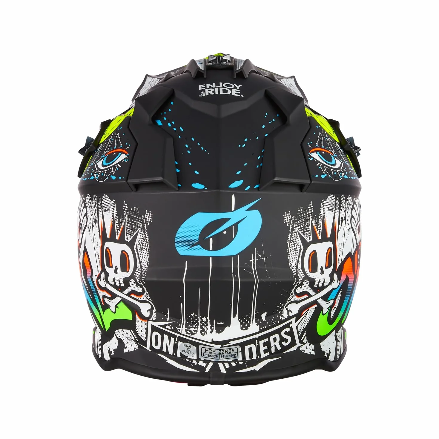 Kask O'Neal 2Srs Rancid Czarno/Biały S (55/56 Cm)
