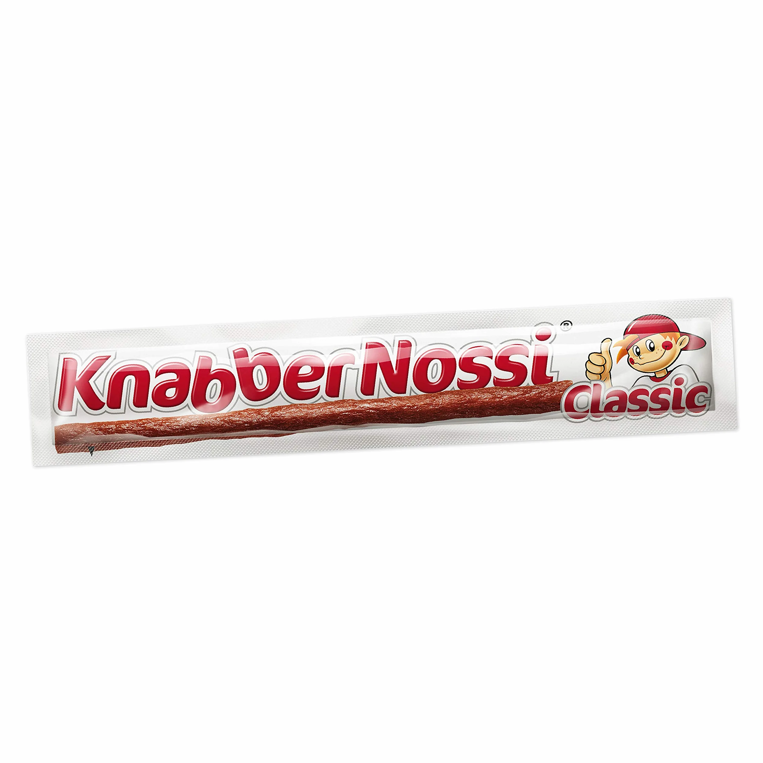 Knabber Nossi Przekąska do kiełbasy 50 sztuk 12,5 g