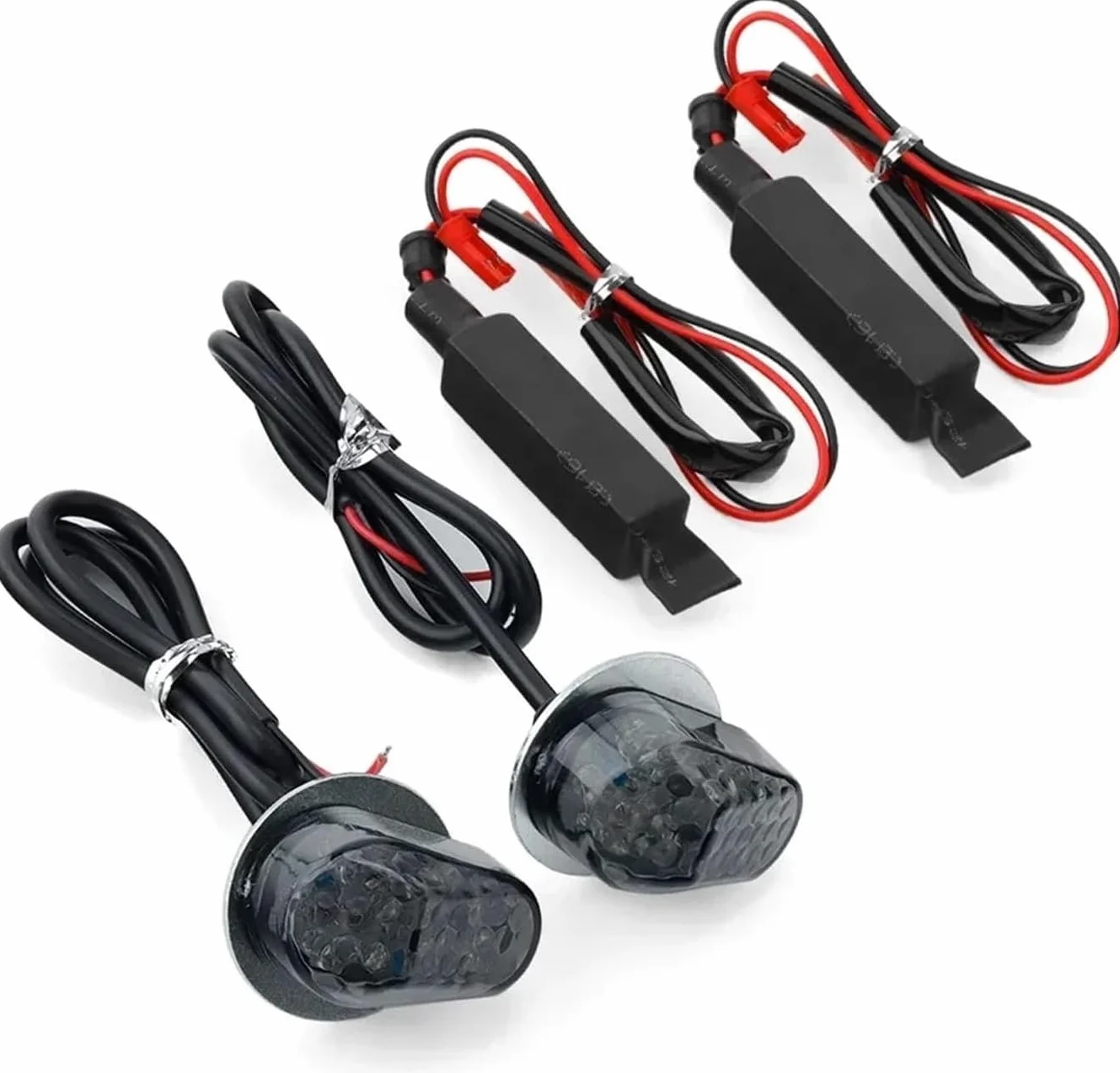 Generic Mini uniwersalne wskaźniki Dla Yamaha YZF R7 2021-2025 Lampa błyskowa LED Akcesoria motocyklowe Mini kierunkowskazy