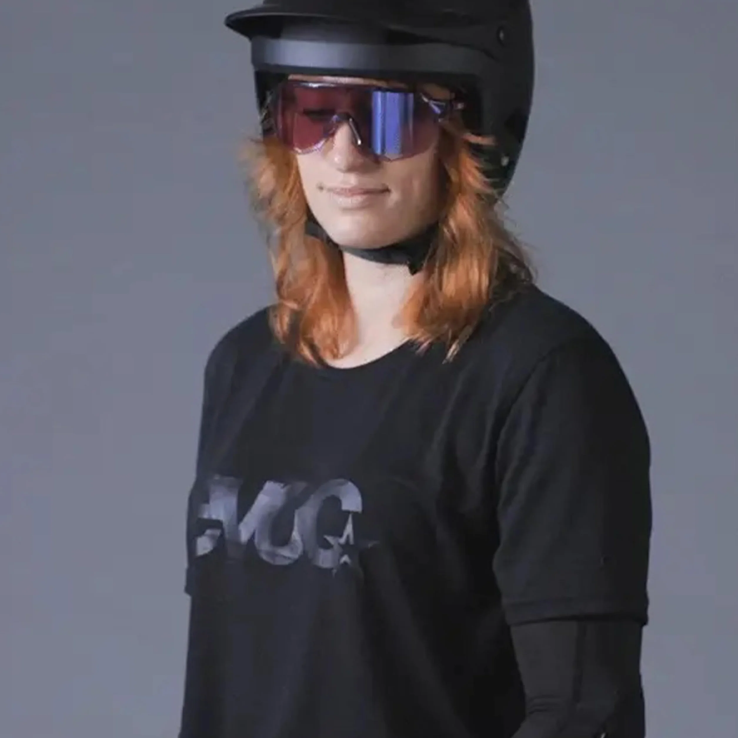 EVOC ELBOW PROTECTOR LS FLEX LITE, lekkie ochraniacze łokci MTB (ochraniacze łokci z poziomem ochrony 1, oddychające ochraniacze ramion, optymalna swoboda ruchów, akcesoria rowerowe), czarne