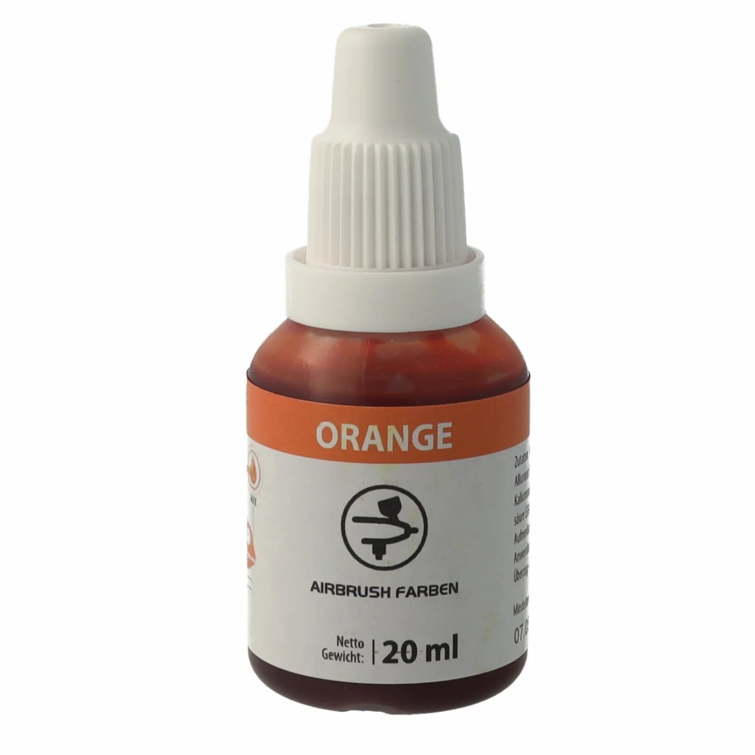 Bakeryteam Airbrush barwnik spożywczy pomarańczowy 20 ml