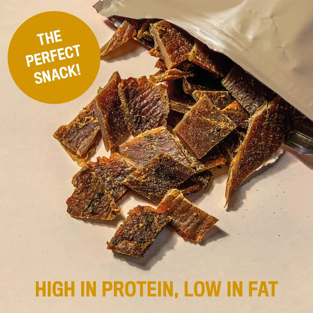Barazzo Beef Jerky Honey Mustard 1 kg (2 x 500 g) Suszone Mięso
