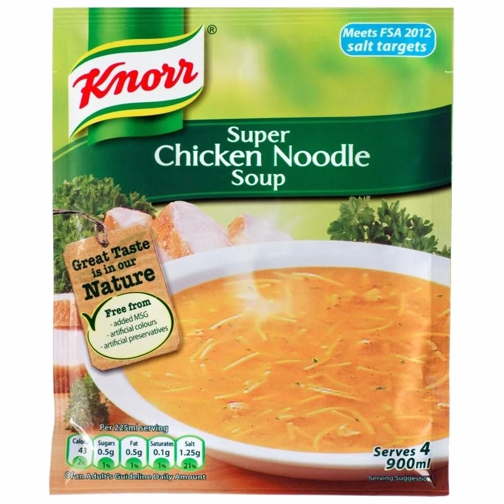 Knorr Super zupa z makaronem kurczaka (51 g) - opakowanie 2 szt.