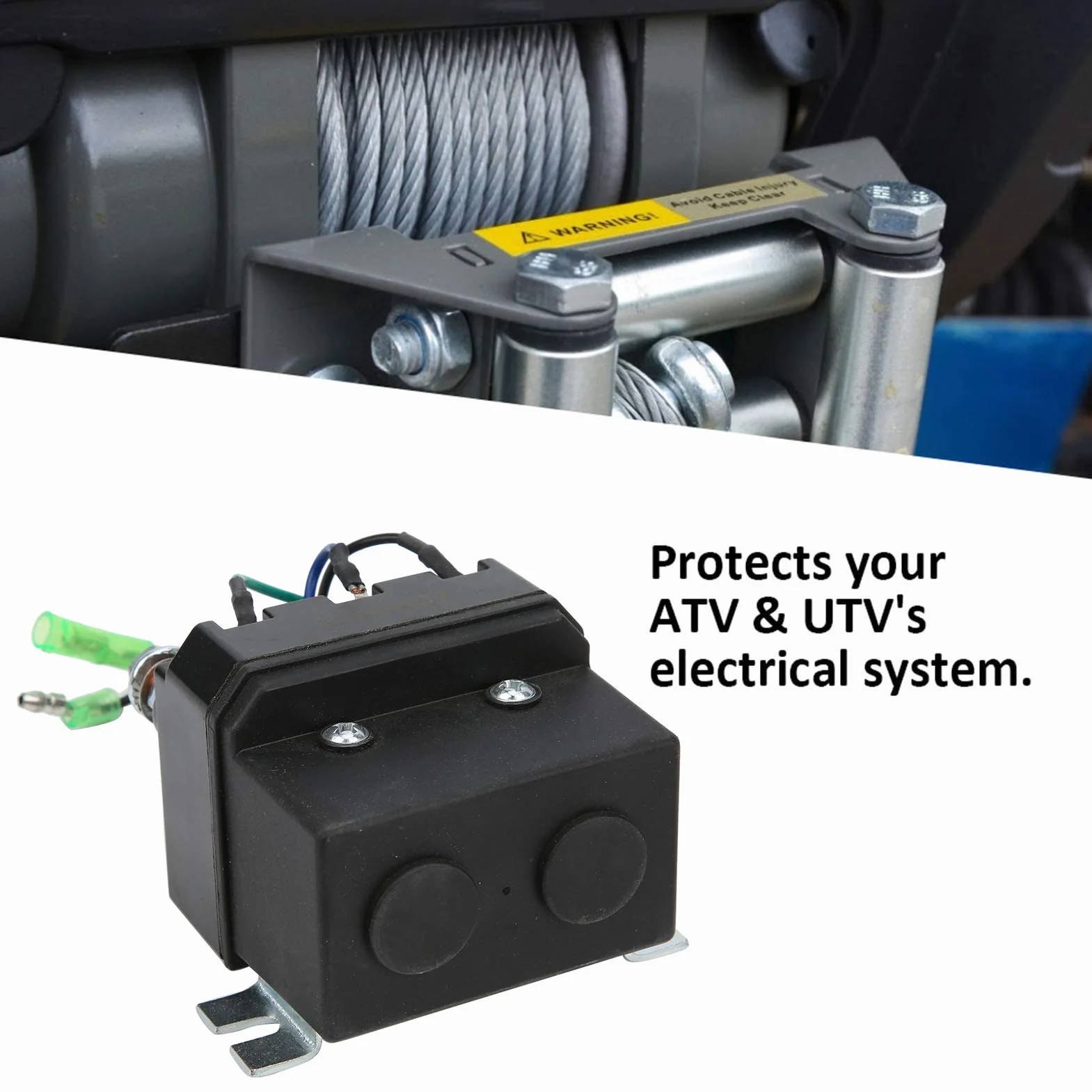 Cewka Wciągarki 12V do Wciągarek 1500-5000lb ATV UTV Stycznik Elektromagnetyczny Przekaźnik