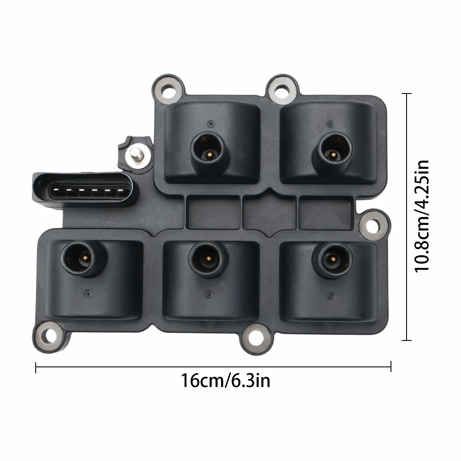 071905106 Cewka zapłonowa do VW Golf 4 Bora 2.3 V5 Passat B5 2.3 VR5 V5 Seat Toledo 2 silnik cewka zapłonowa Golf IV Toledo II 0986221017 0040100037