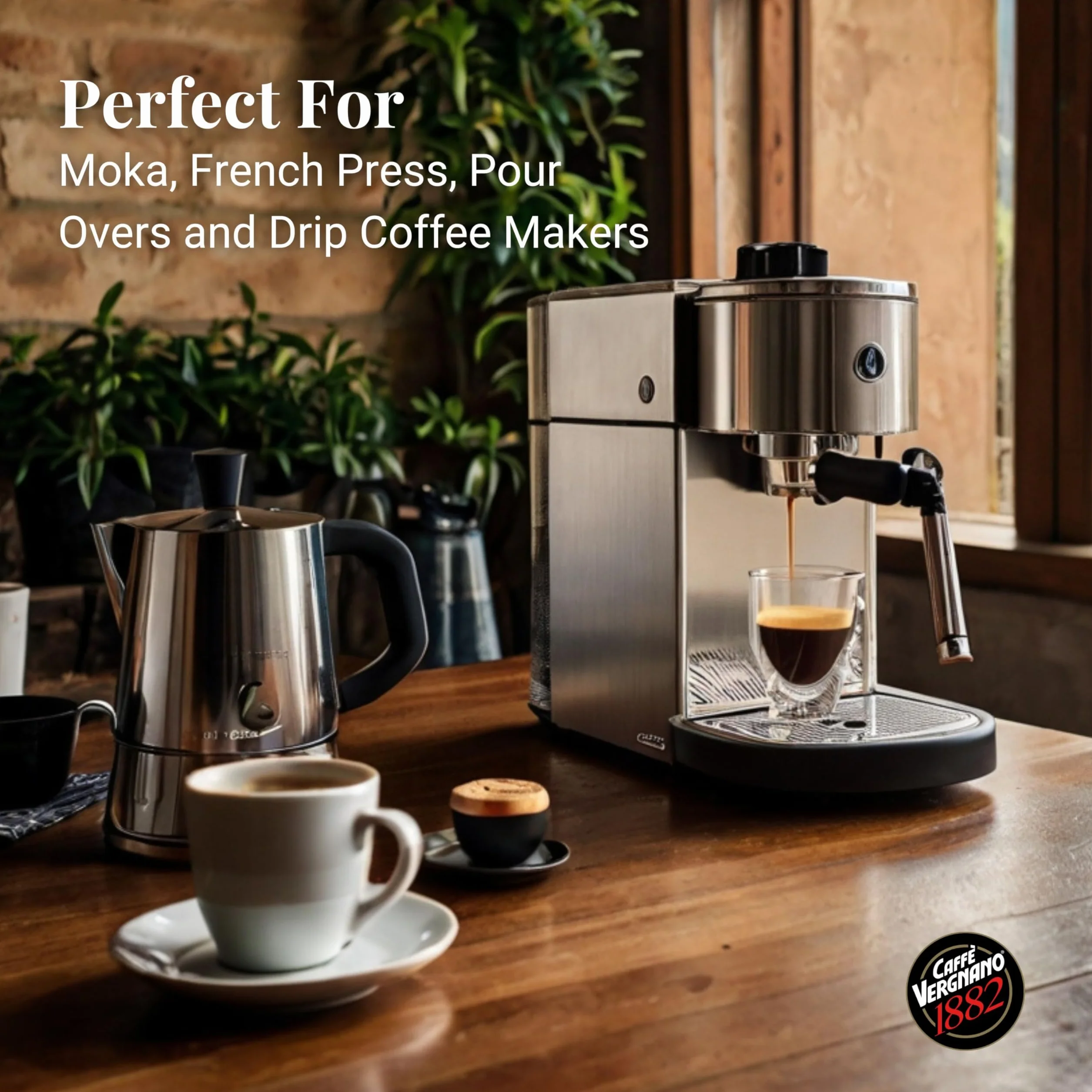 Caffè Vergnano 1882 Kawa Ziarnista Granaroma 1 kg