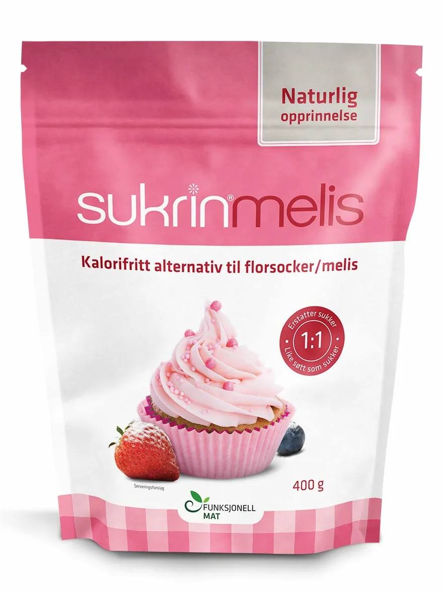 Sukrin Cukier puder (1:1) – naturalny substytut cukru, bezkaloryczny, niski indeks glikemiczny, z erytrytrytem i stewią – keto, o niskiej zawartości węglowodanów i wegański – idealny do gotowania i