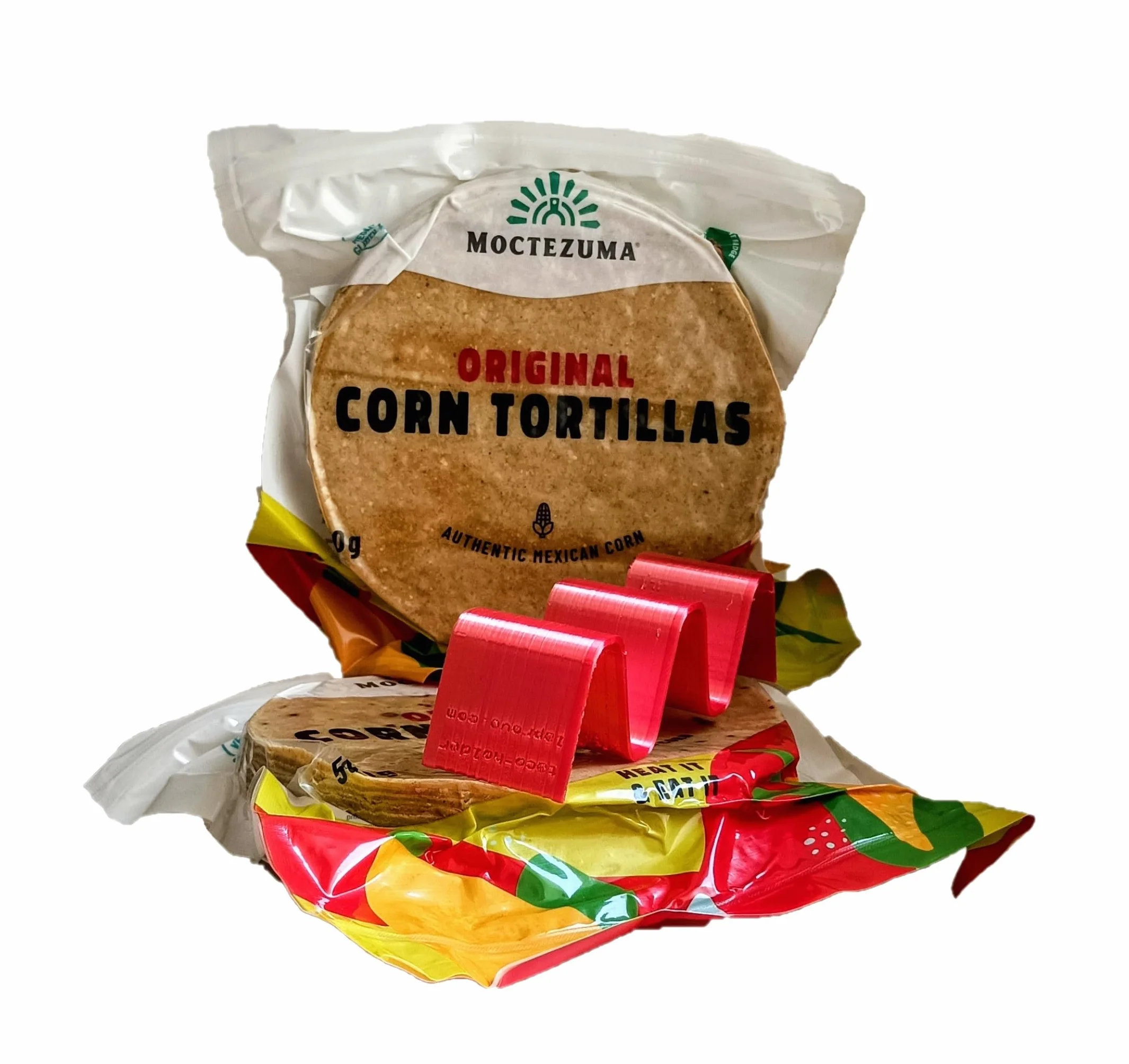 Tortilla kukurydziana z kreolskiej kukurydzy wegańska non-gmo bez glutenu Uchwyt na taco 19 x 3 x 4 cm PLA
