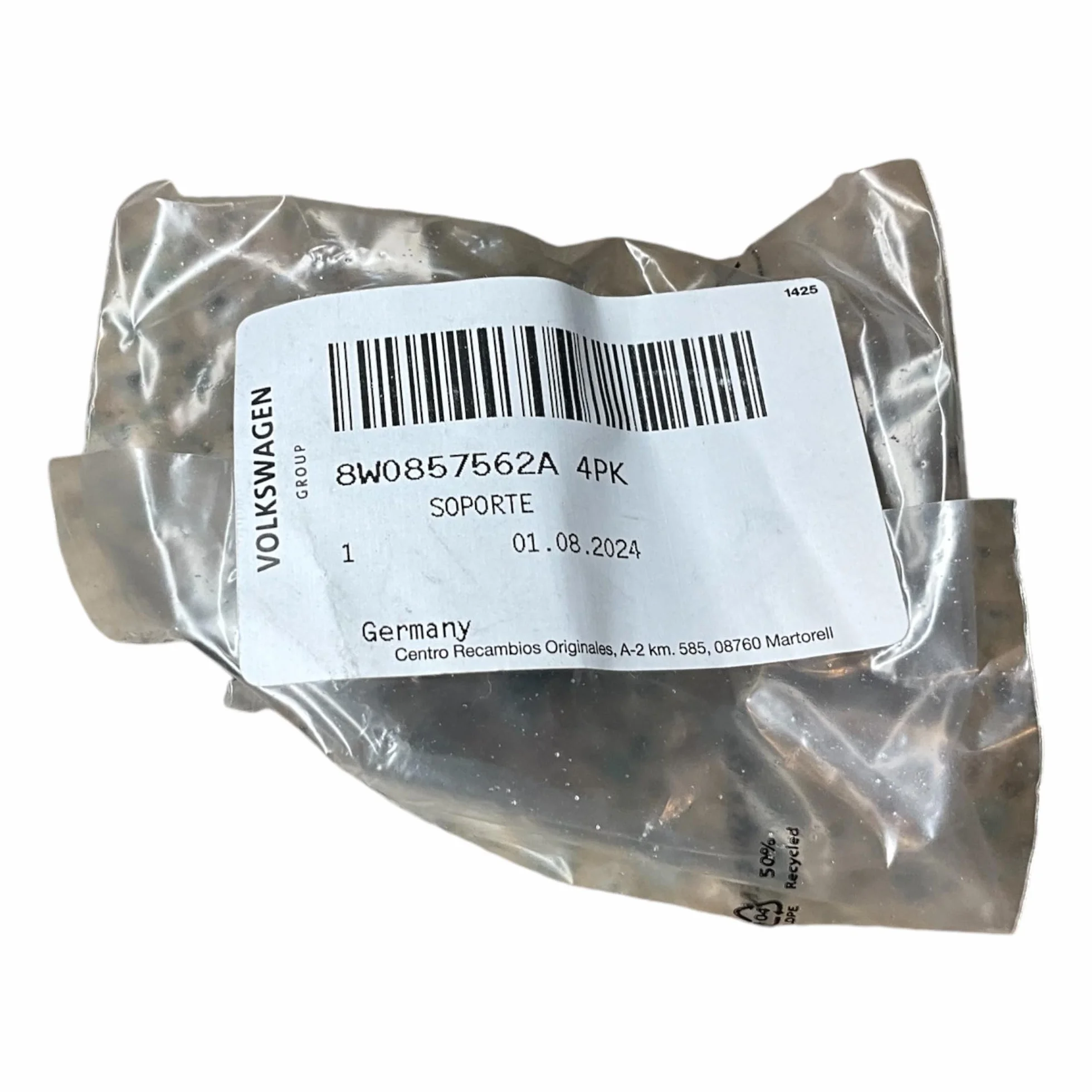 Uchwyt Audi 8W0857562A4PK do wizjerów samochodowych A1 A3 A4 A5 Q3 Q5 TT